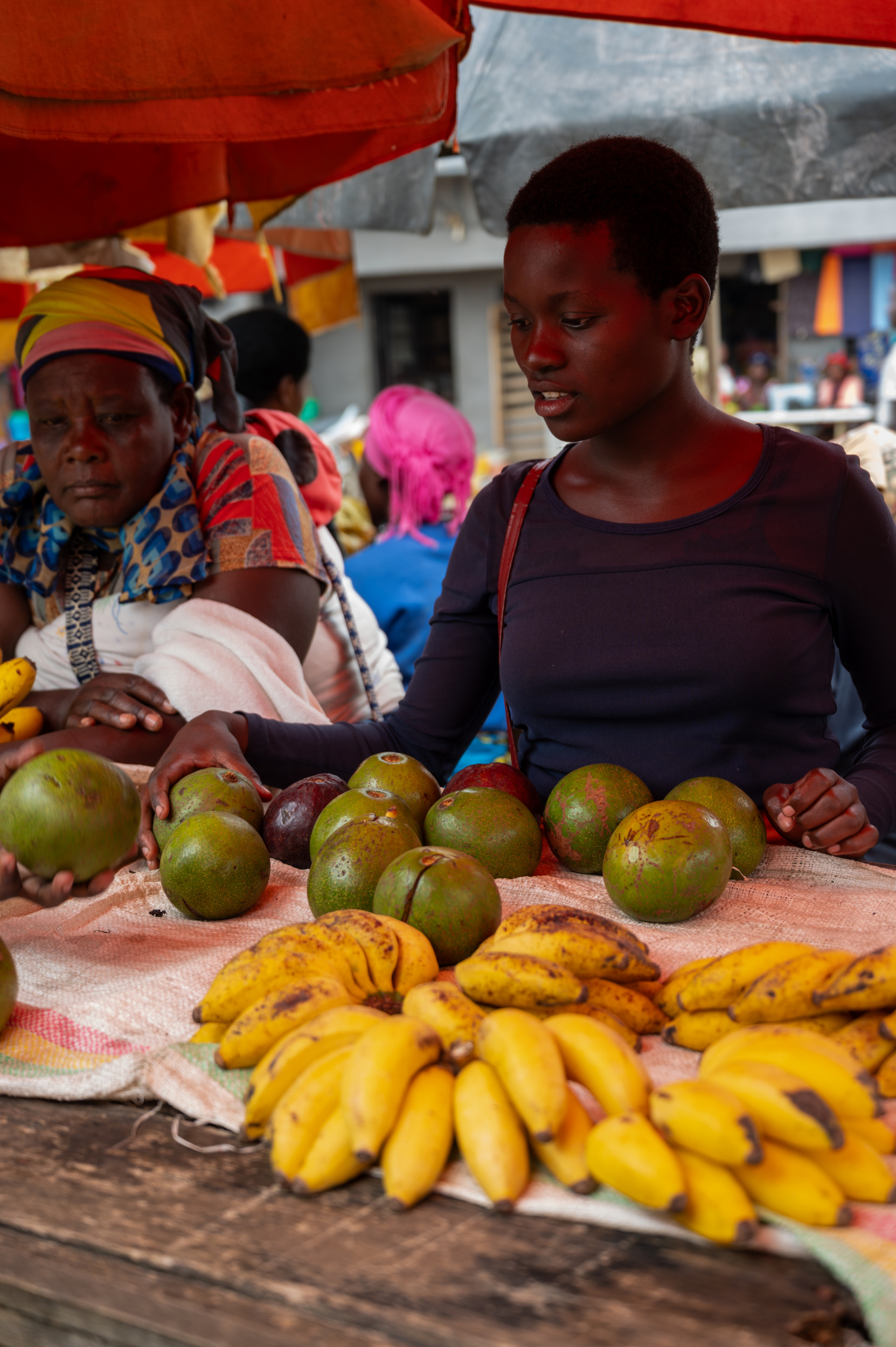 Markt Ruanda