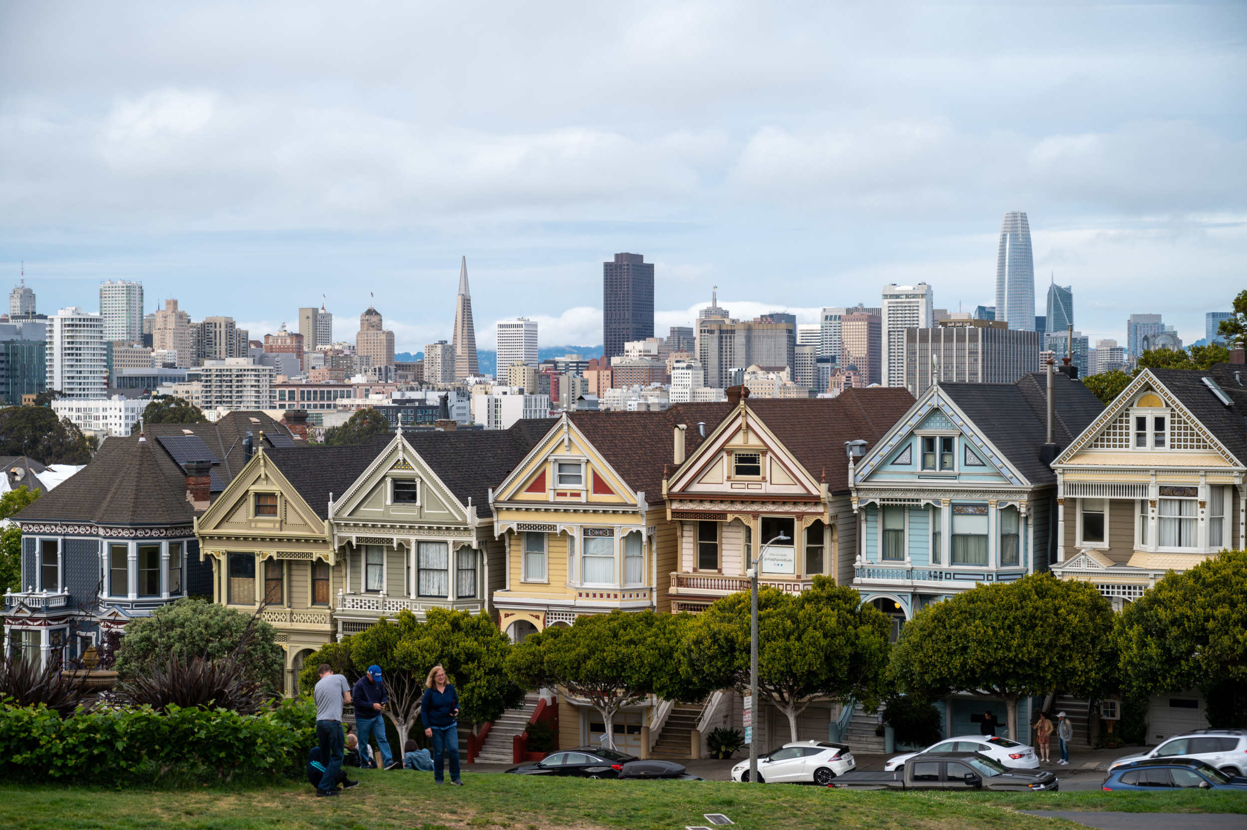 Die Painted Ladies gehören zu den bekanntesten Sehenswürdigkeiten in San Francisco