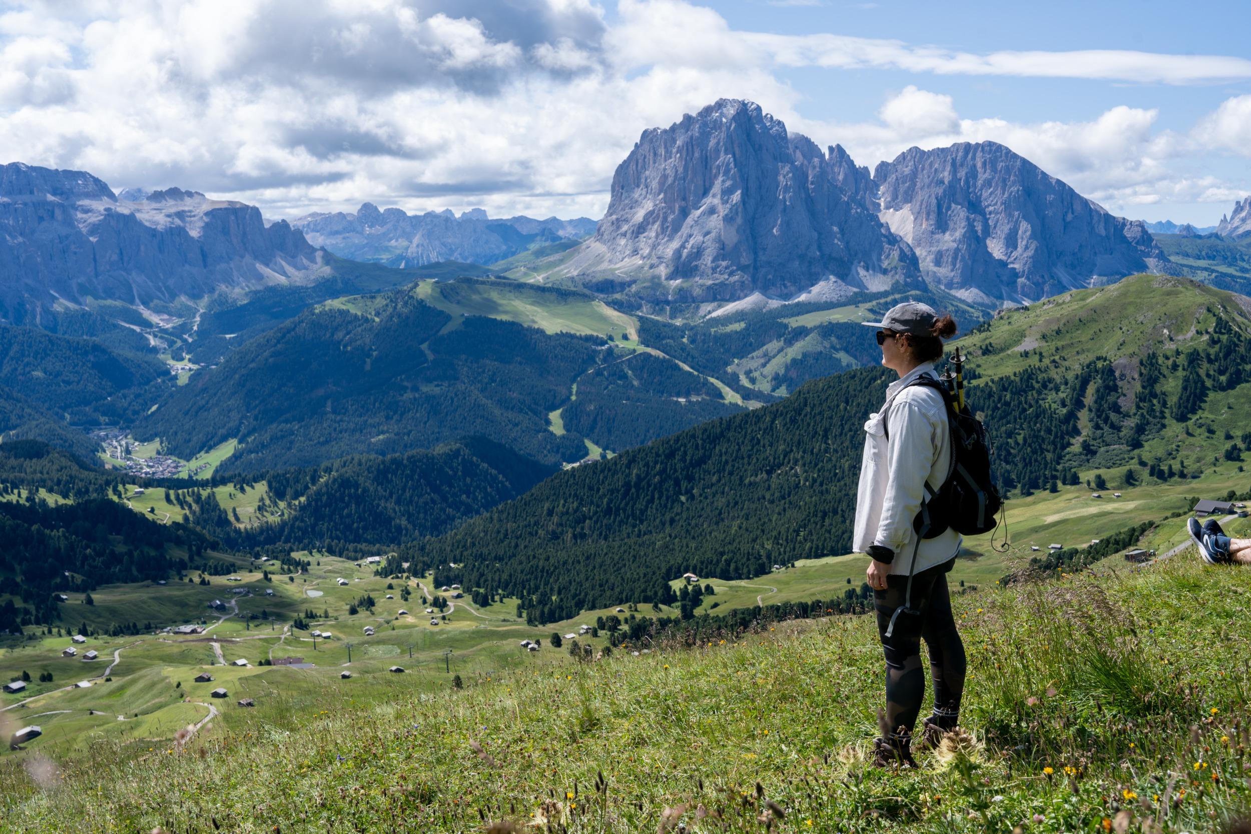 Wanderungen auf der Seceda bringen euch immer wieder wunderbare Aussichtspunkte