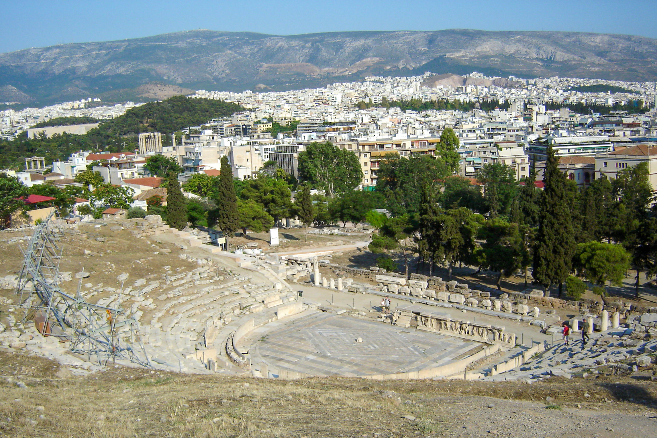 Das Dionysostheater blickt auf eine spannende Geschichte zurück