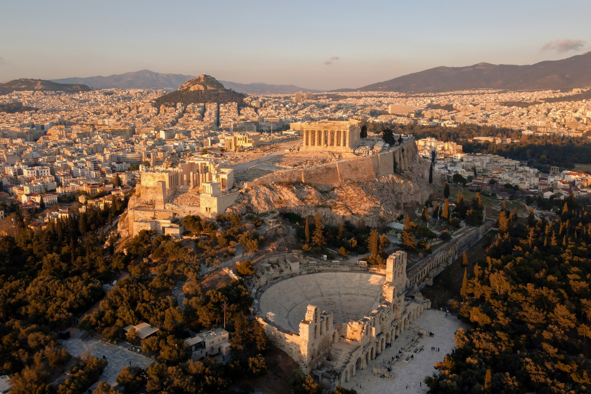 Die Akropolis gehört zu den meistbesuchten Sehenswürdigkeiten in Athen und Griechenland