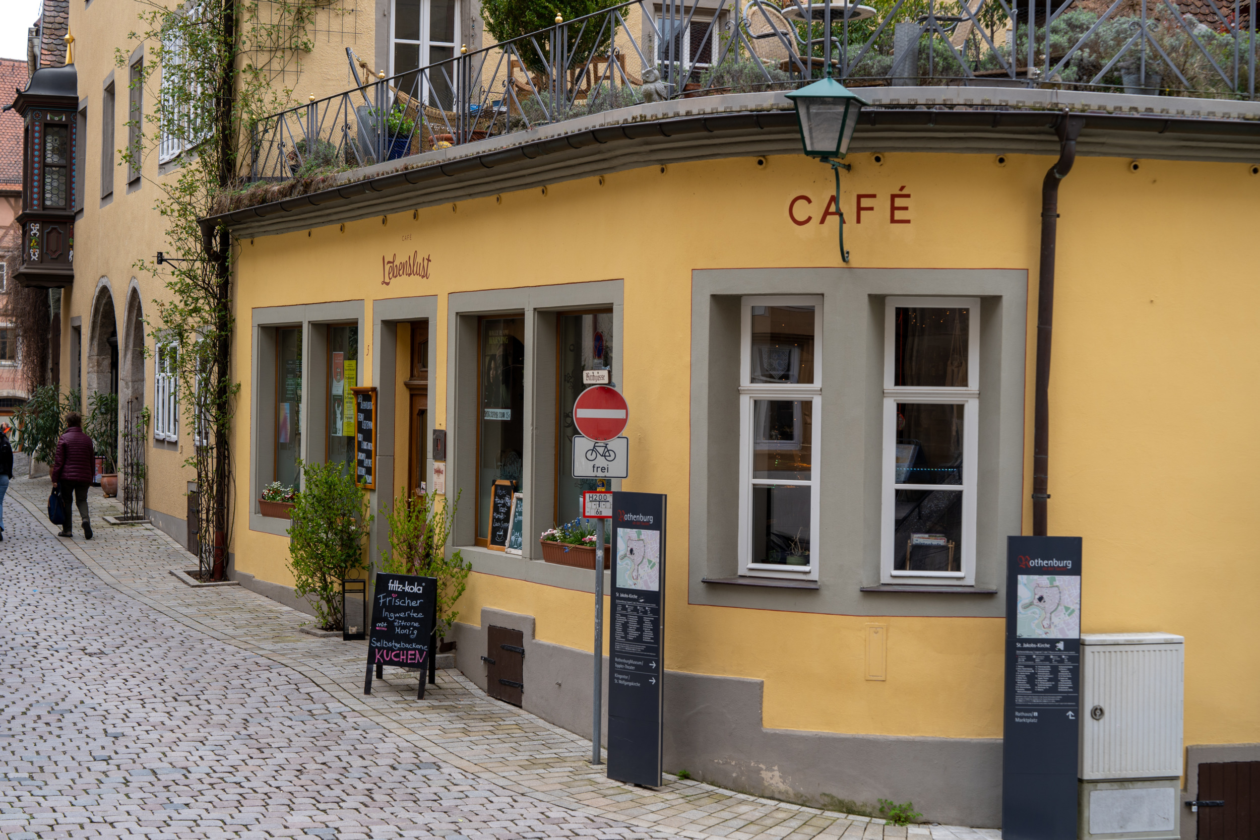 Café Lebenslust in Rothenburg ob der Tauber