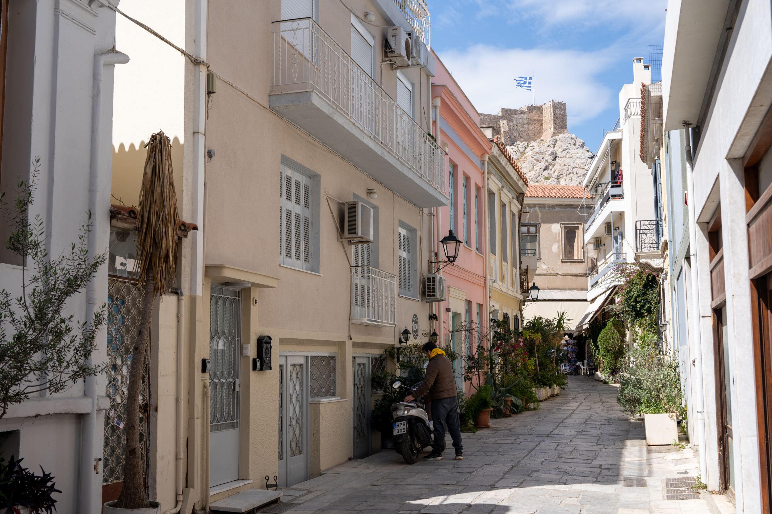 Plaka gilt als schönstes Viertel in Athen