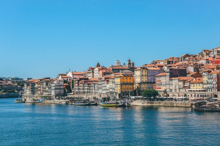 Blick auf Porto in Portugal