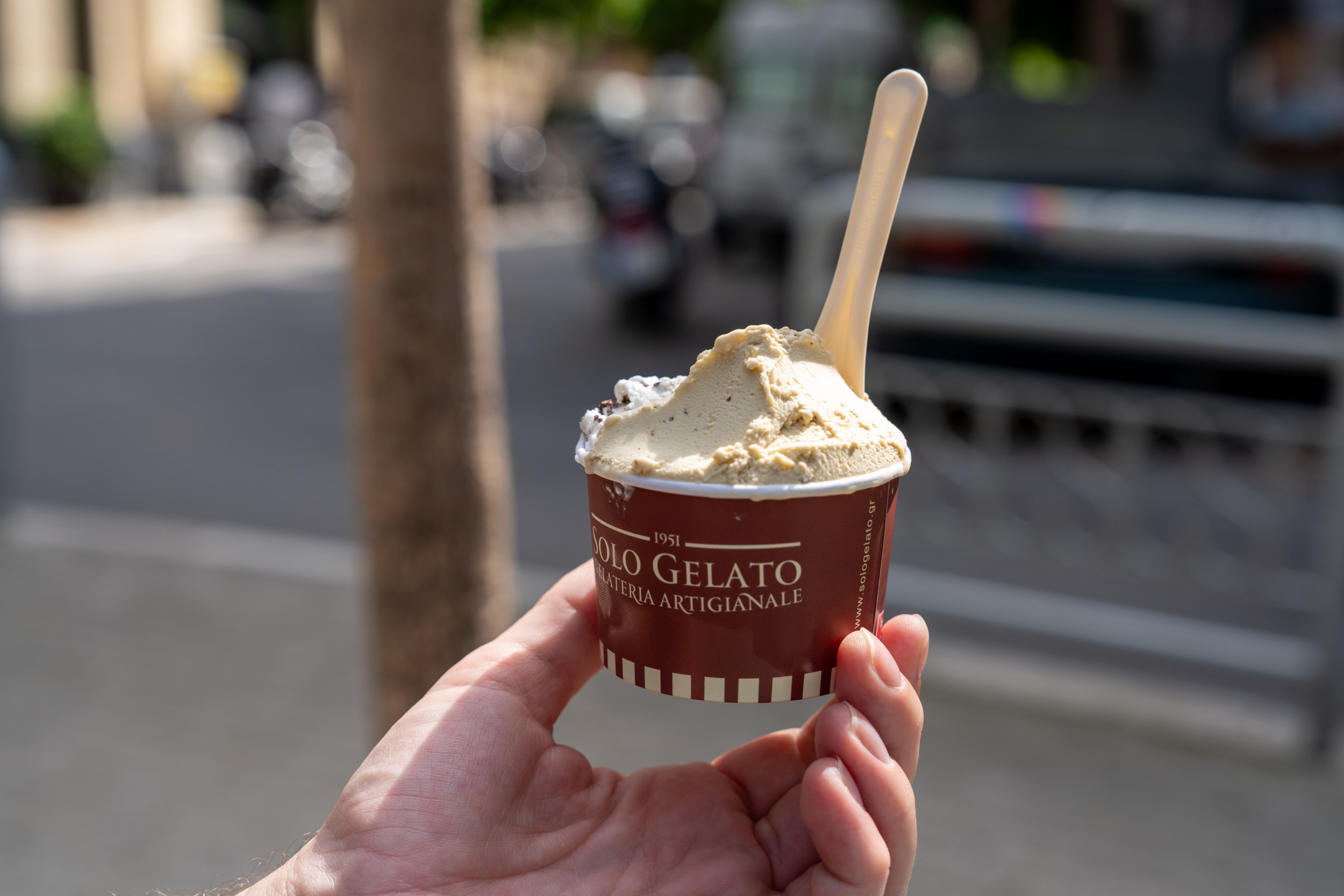 Solo Gelato hat das beste Eis in Kypseli