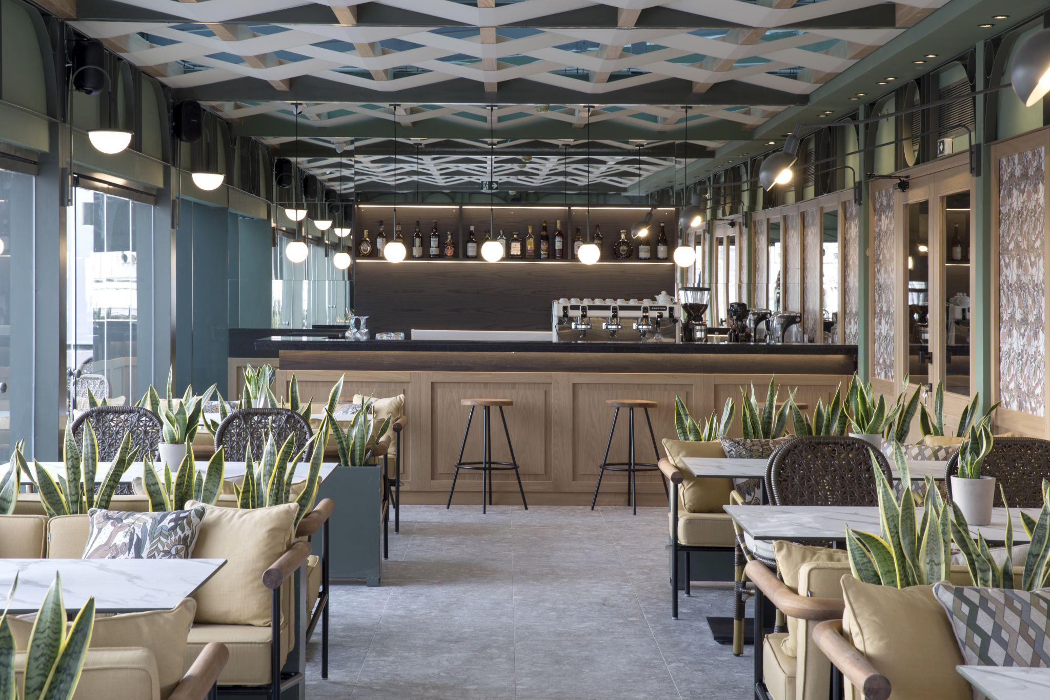 Das Restaurant des Boutique-Hotels Athens Key ist absolut einzigartig.