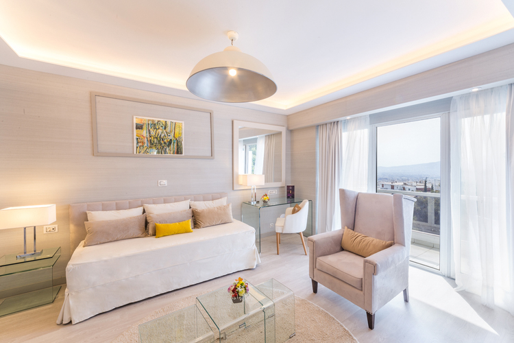 Die Suiten im St. George sind modern und schick.