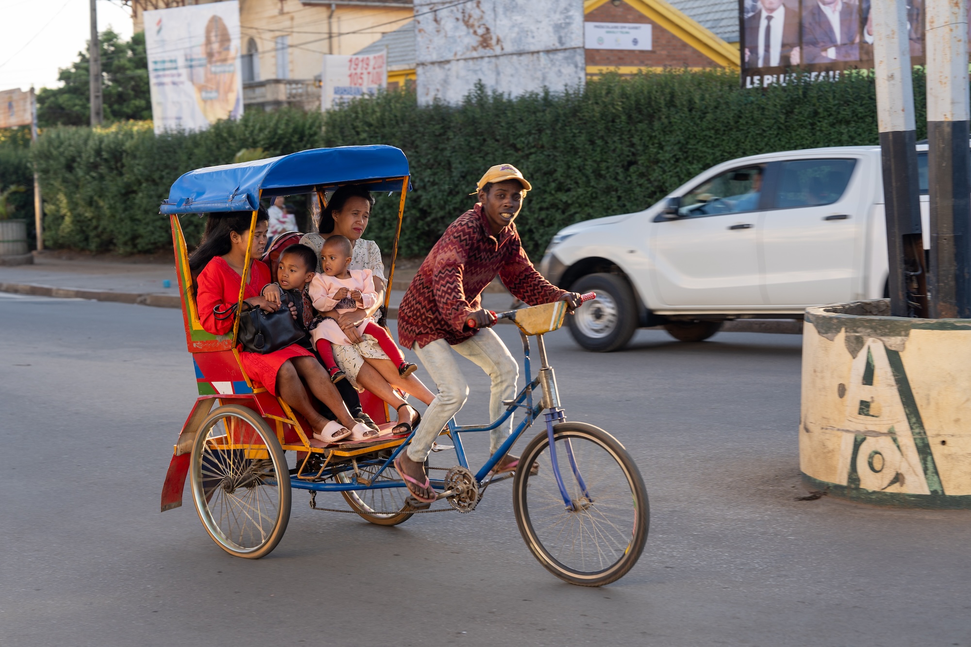 Rikscha in Antsirabe