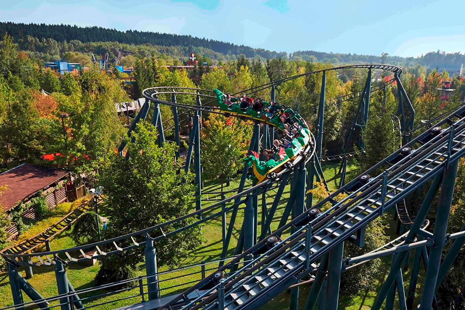 Feuerdrache im Legoland