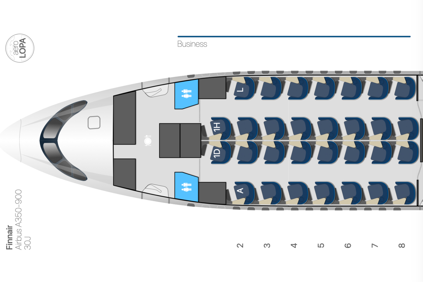 Finnair Kabine