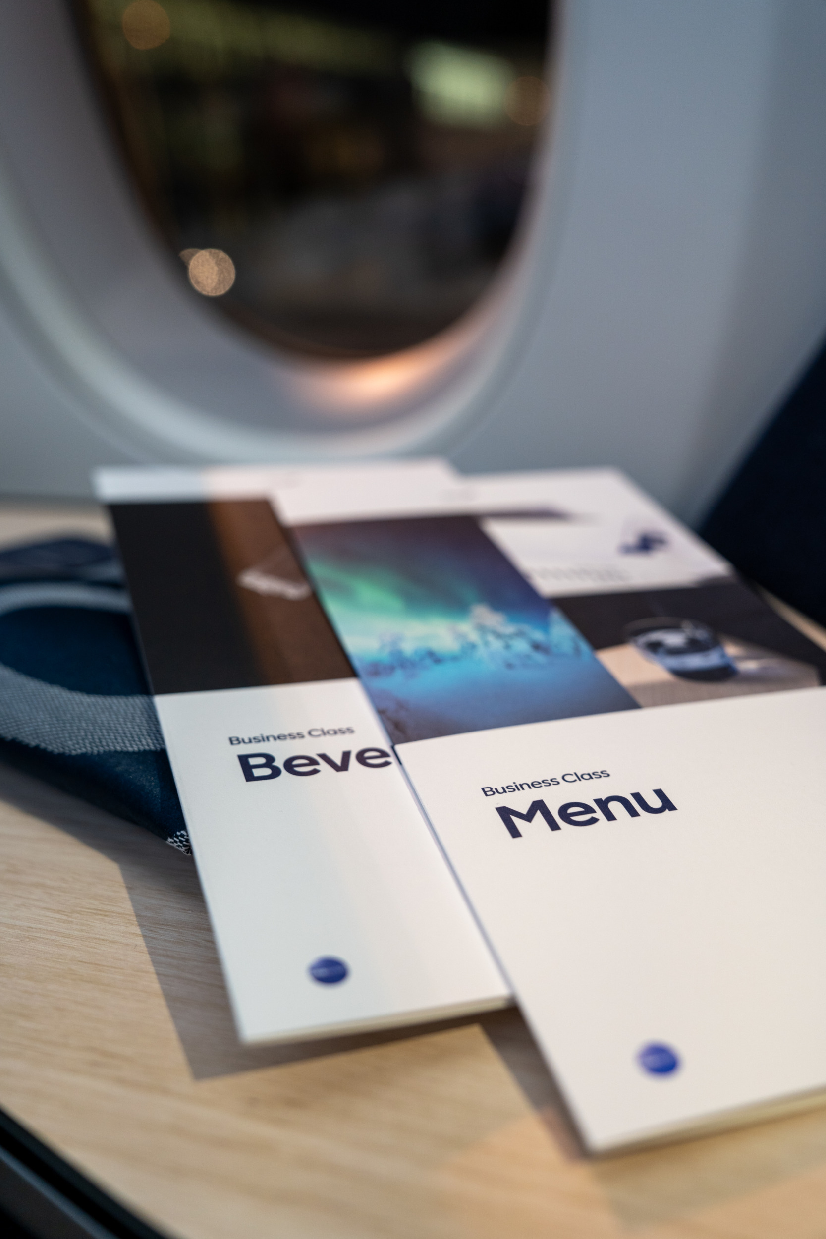 Speisekarte Finnair Business Class