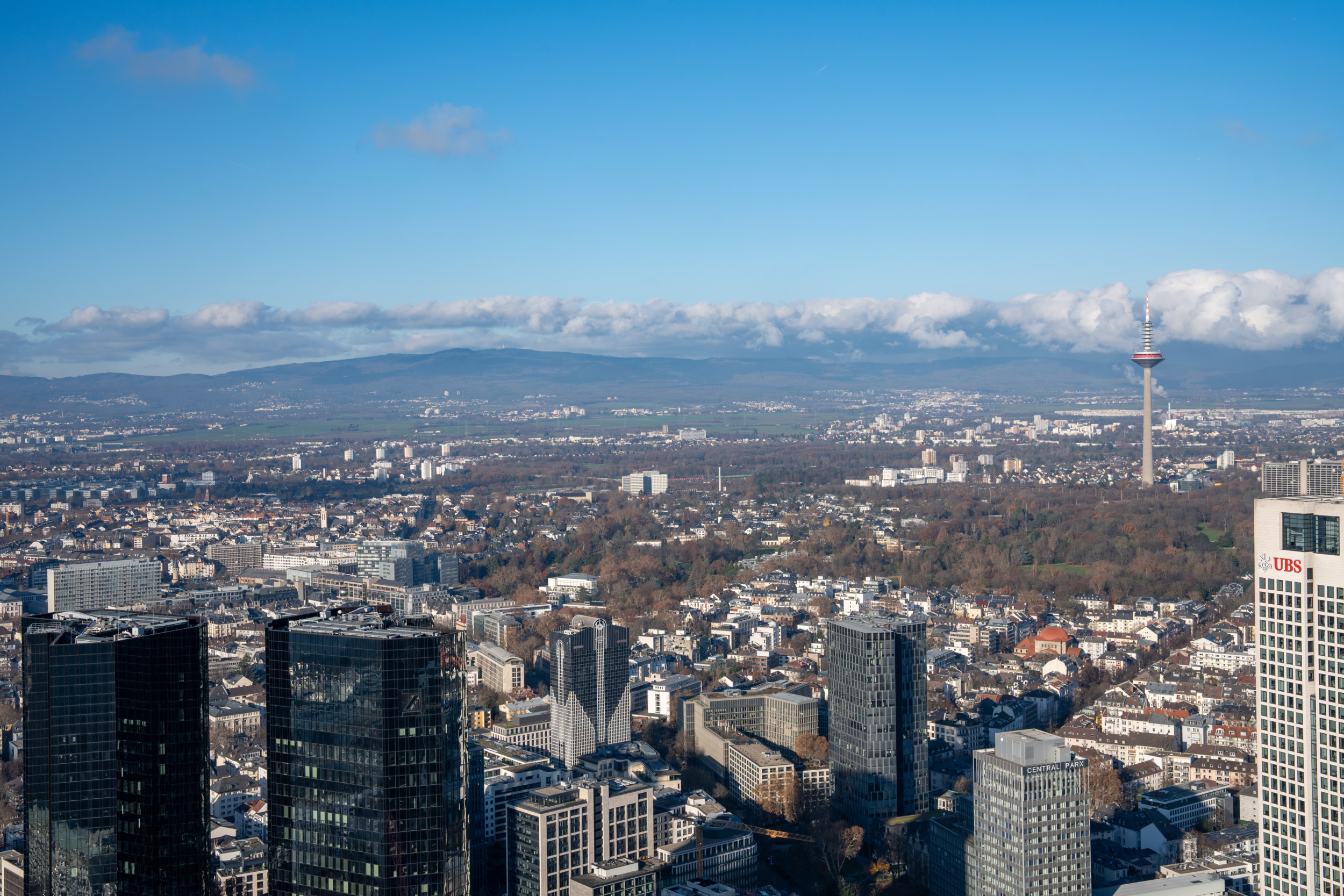 Ausblick vom MAINTOWER 
