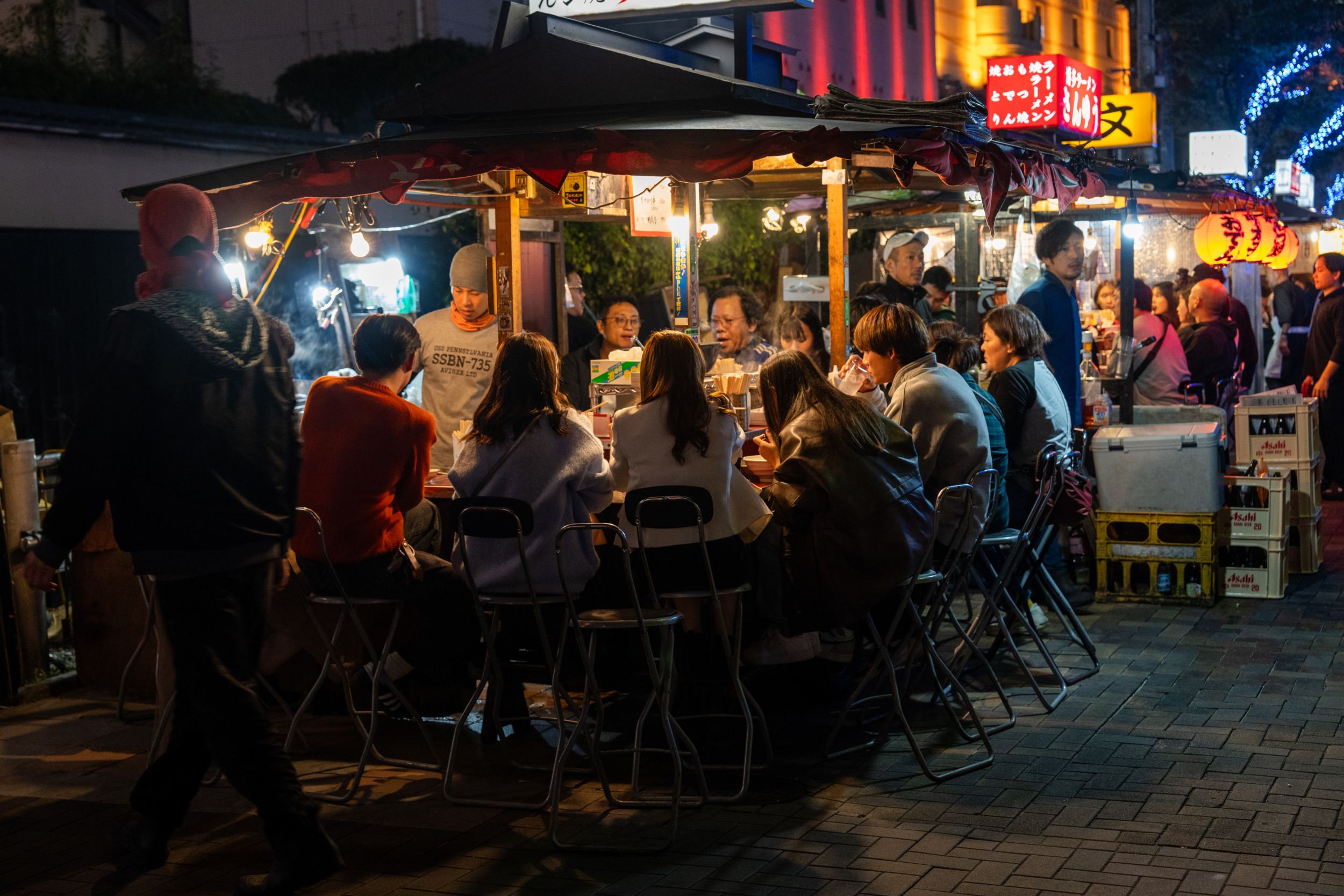 Yatai, Fukuoka, Kyushu, Japan