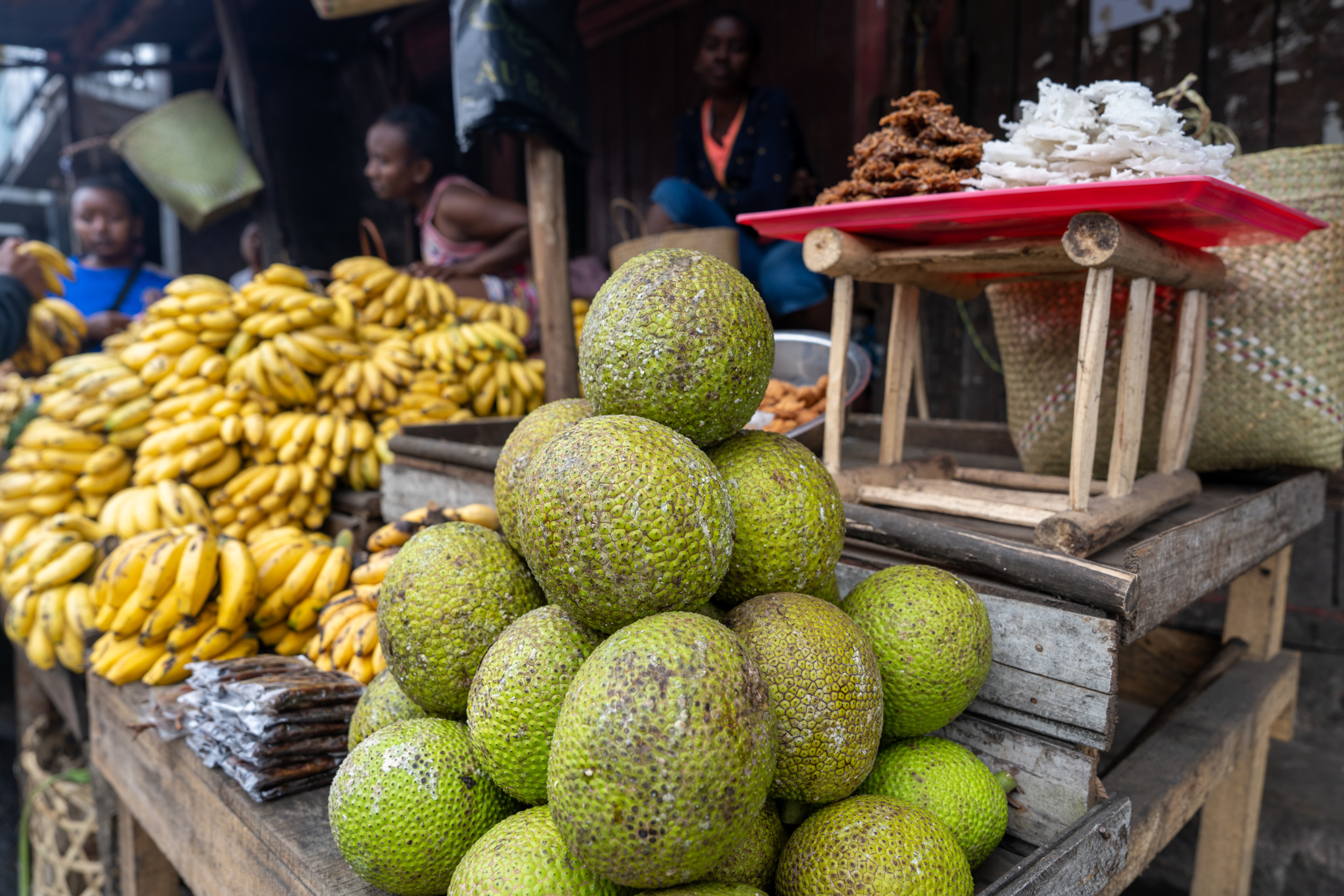 Obst gehört zum Madagaskar Essen dazu