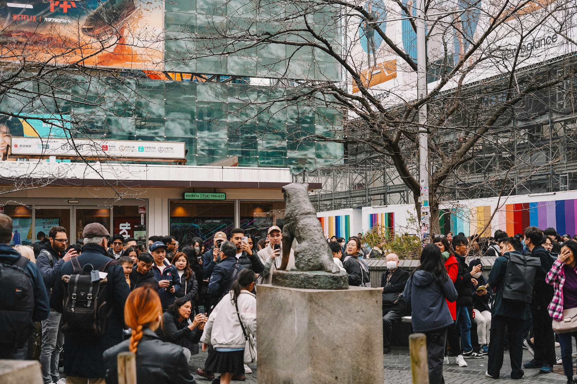 Hachiko Statue Tokio