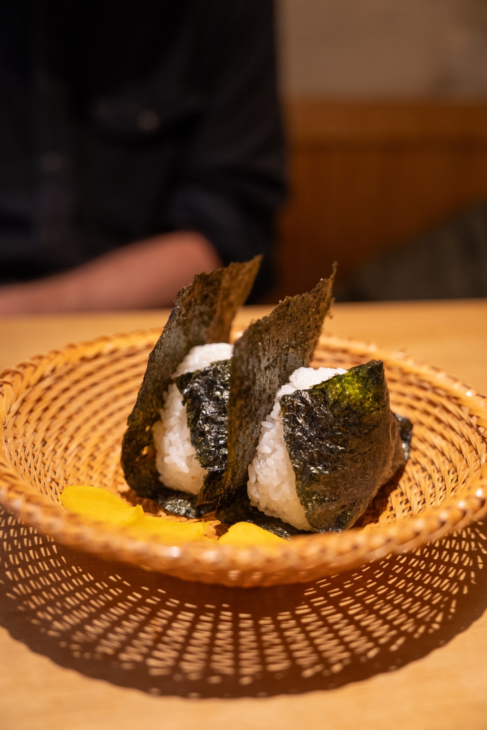 Japanisches Essen Onigiri