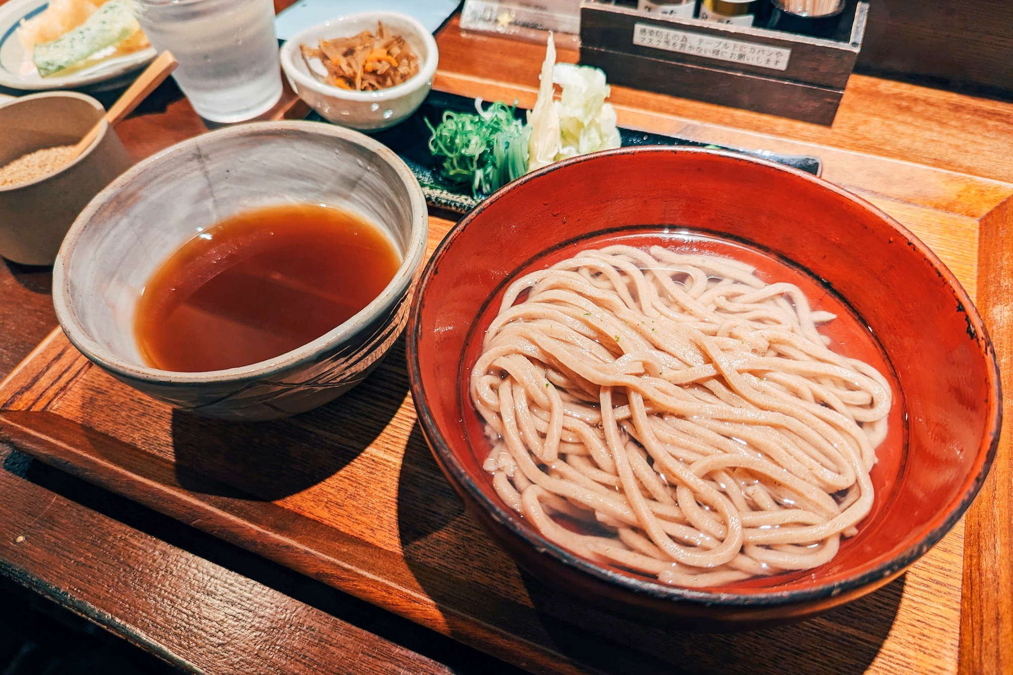 Soba japanisches Essen