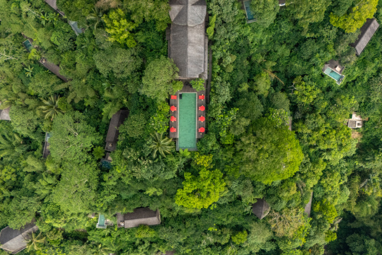 Buahan Ubud von oben