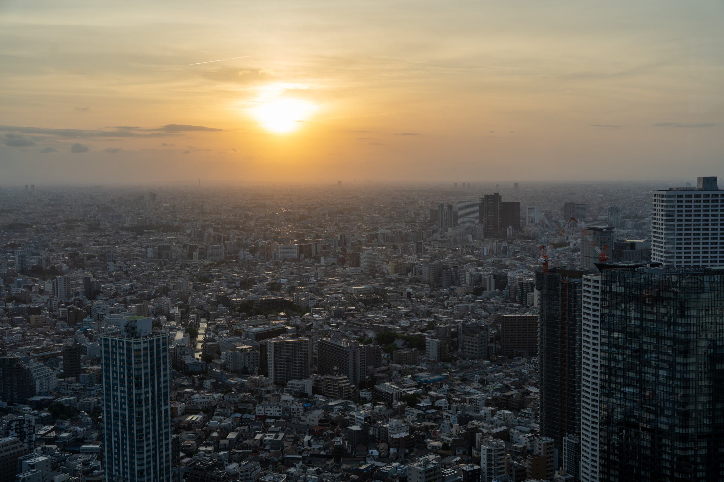 Ausblick vom Government Metropolitan Building in Tokio