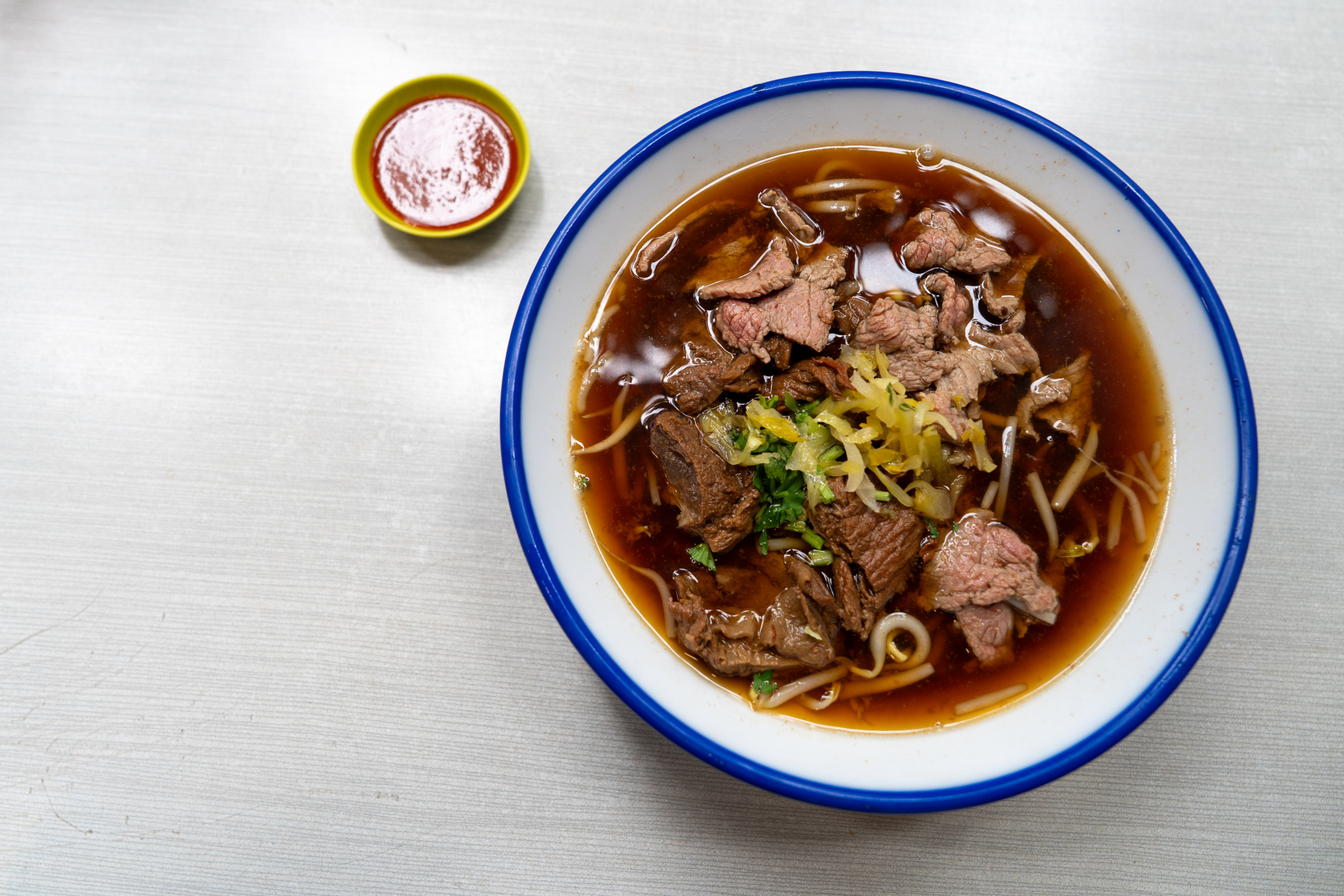Beef Noodle Soup in Singapur