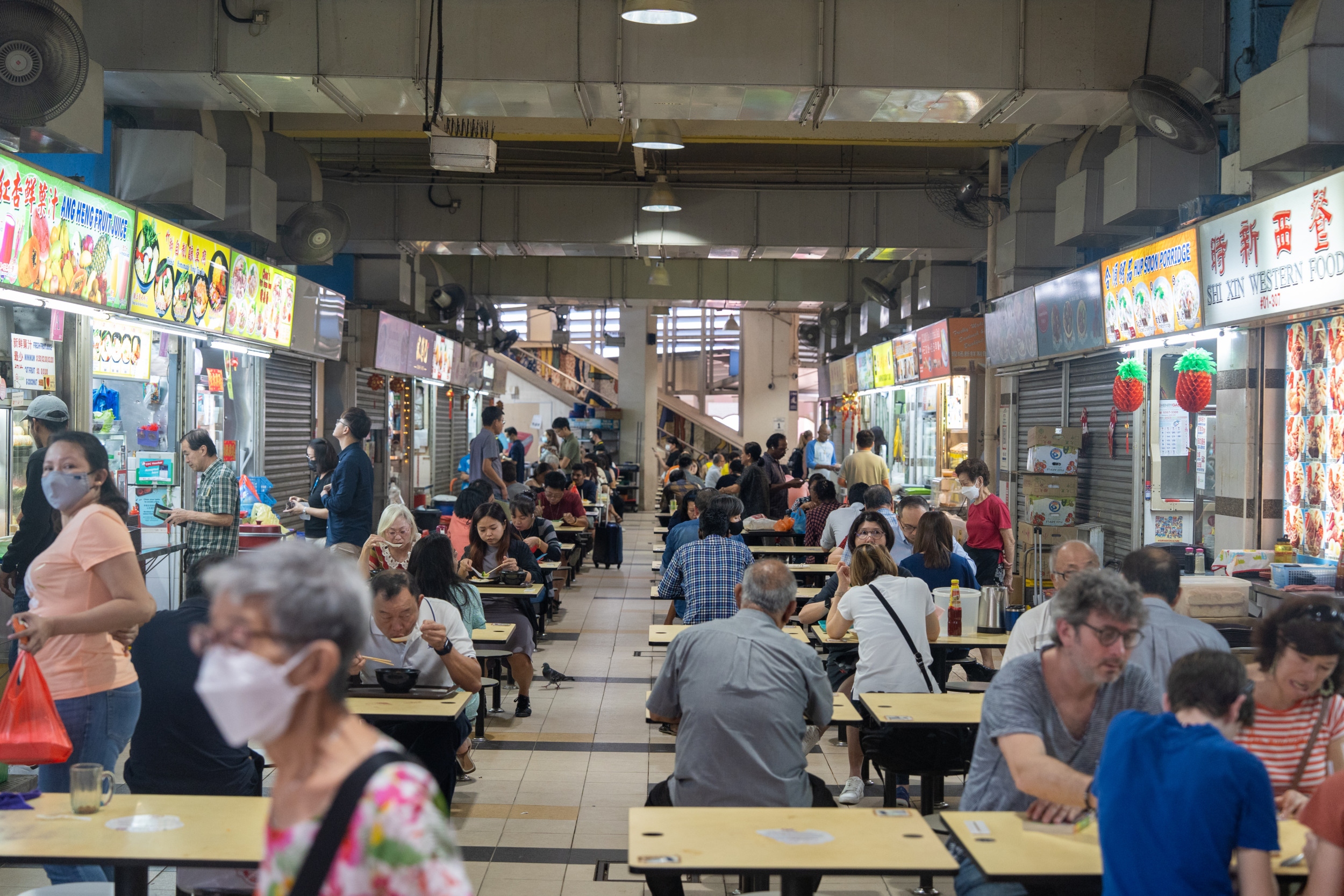 Hawker Center Singapur