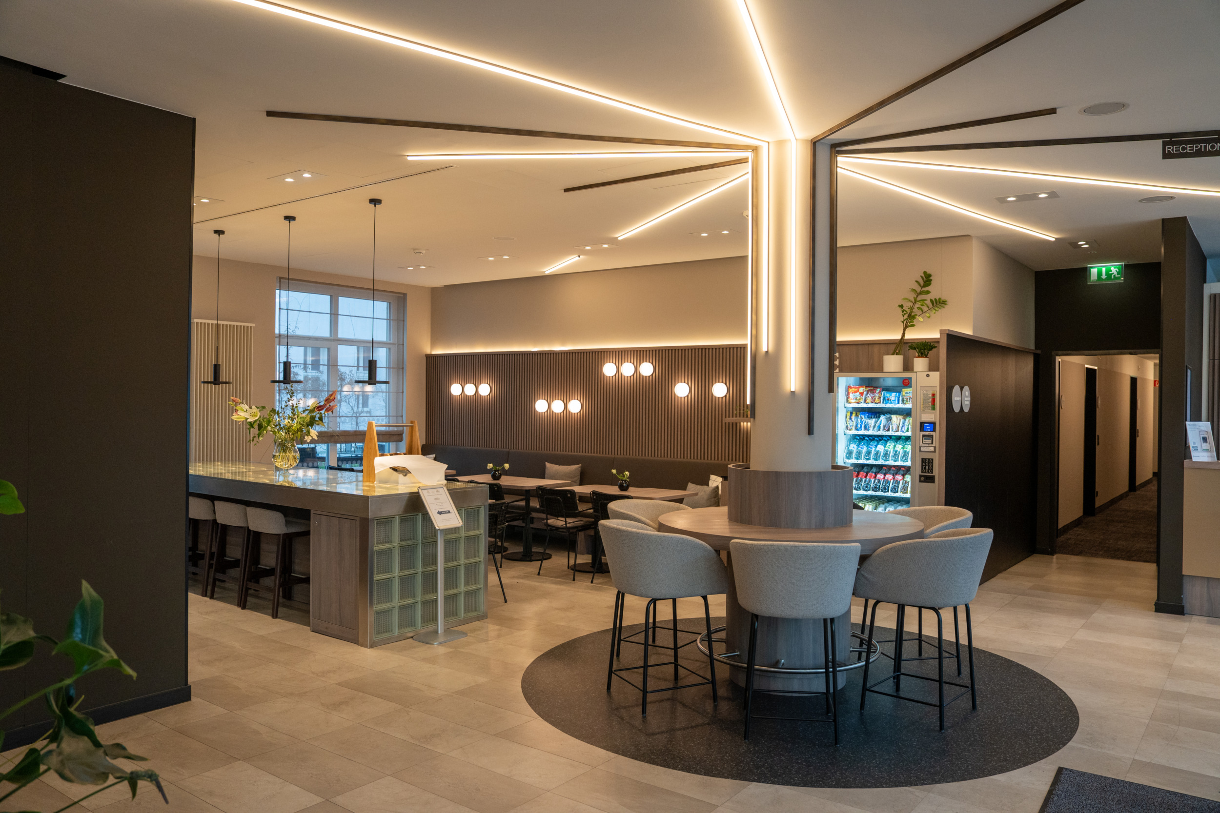 Lobby des Hotel Citadines Berlin