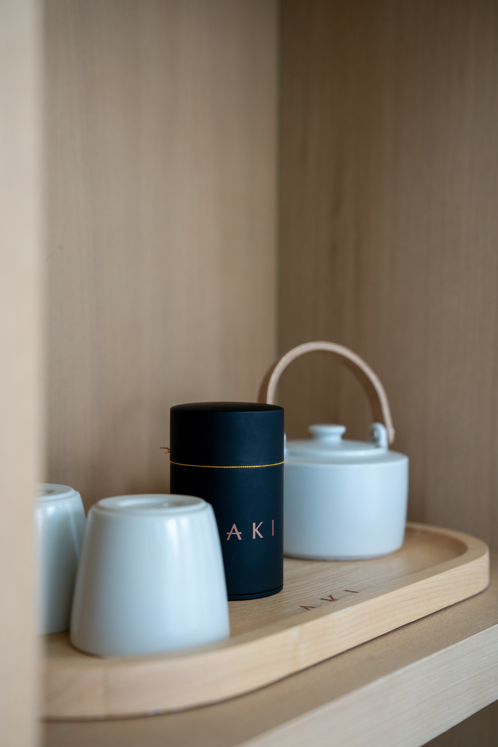 Tee-Set im AKI Hotel Hongkong