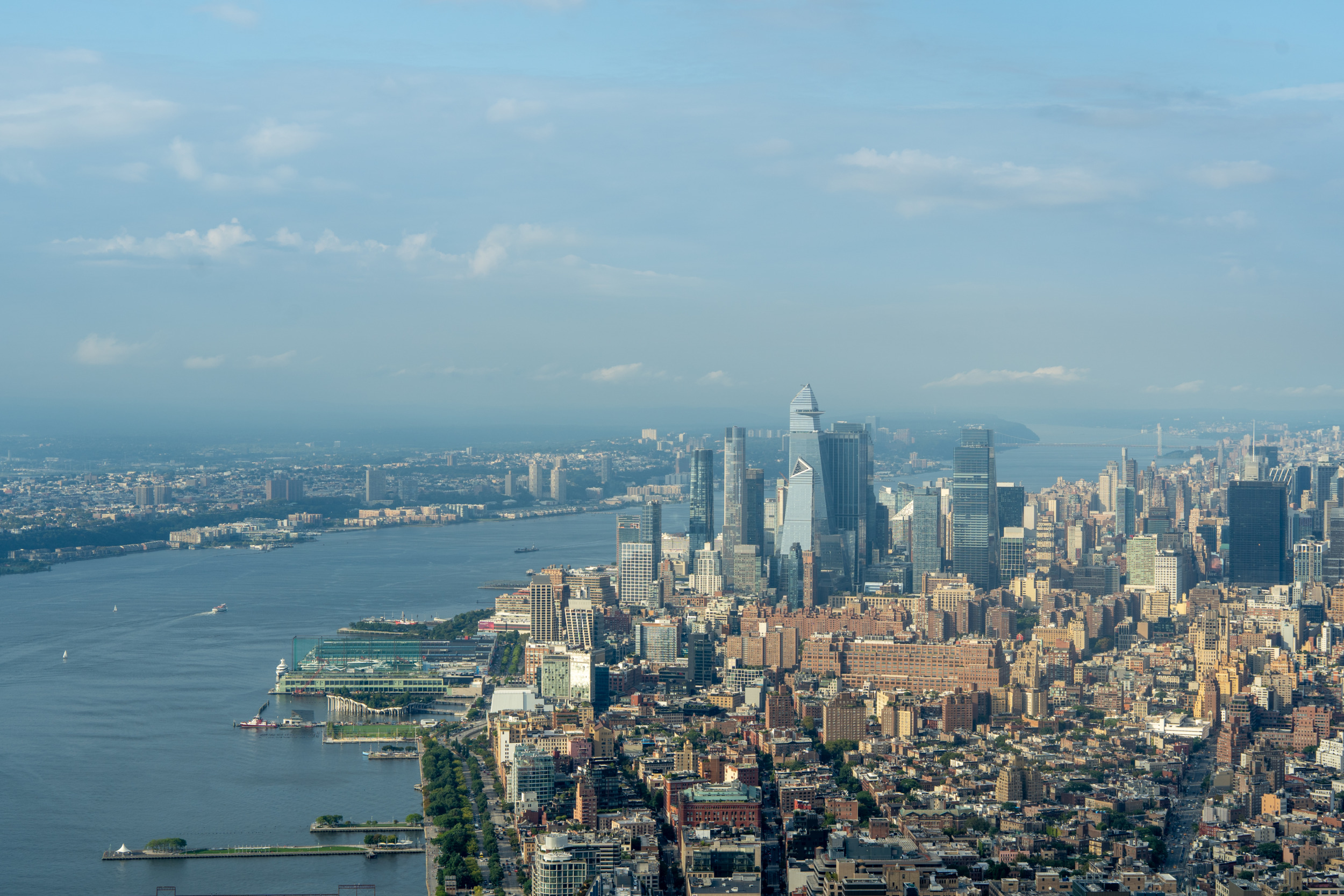 Ausblick auf New York