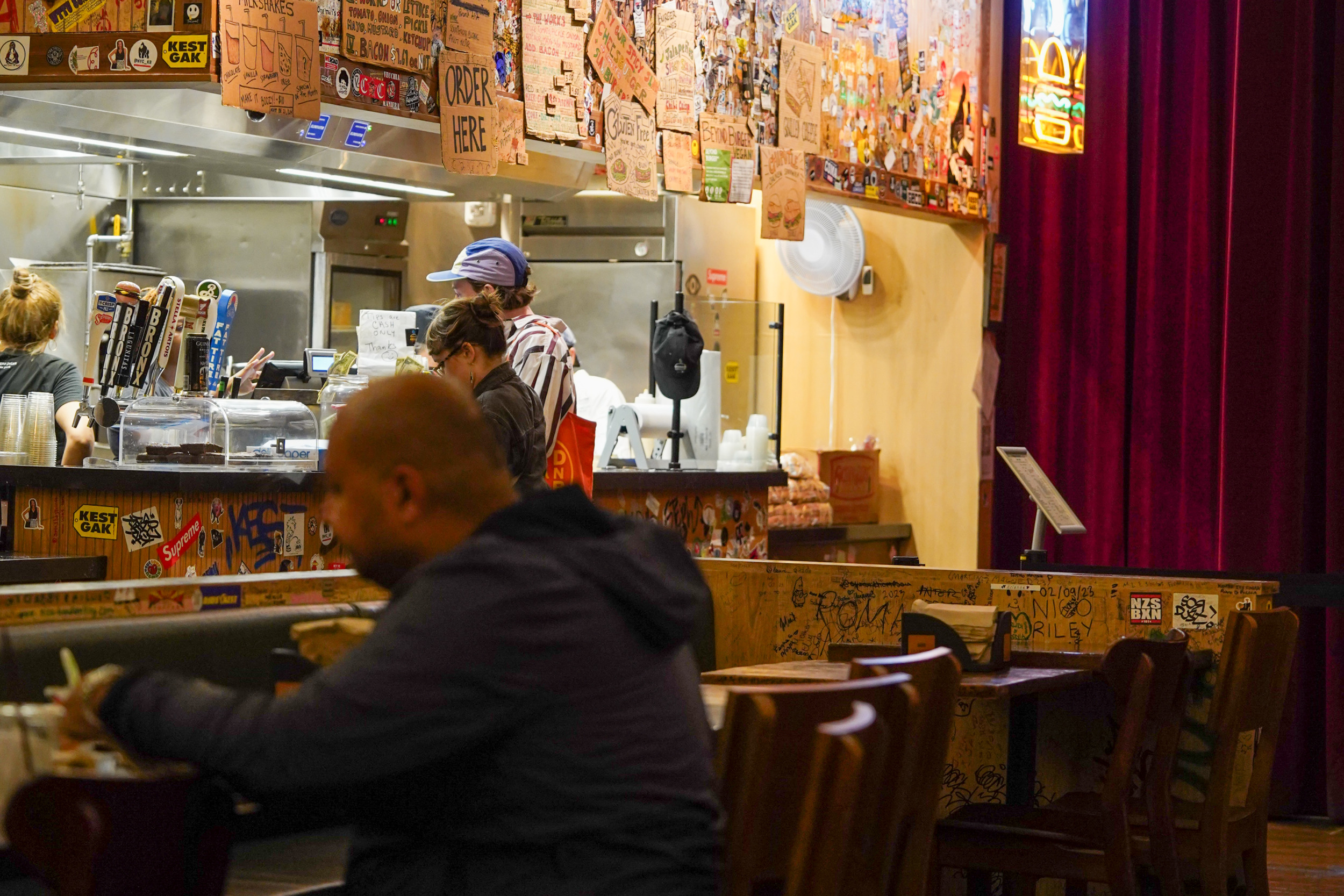 the burger joint New York