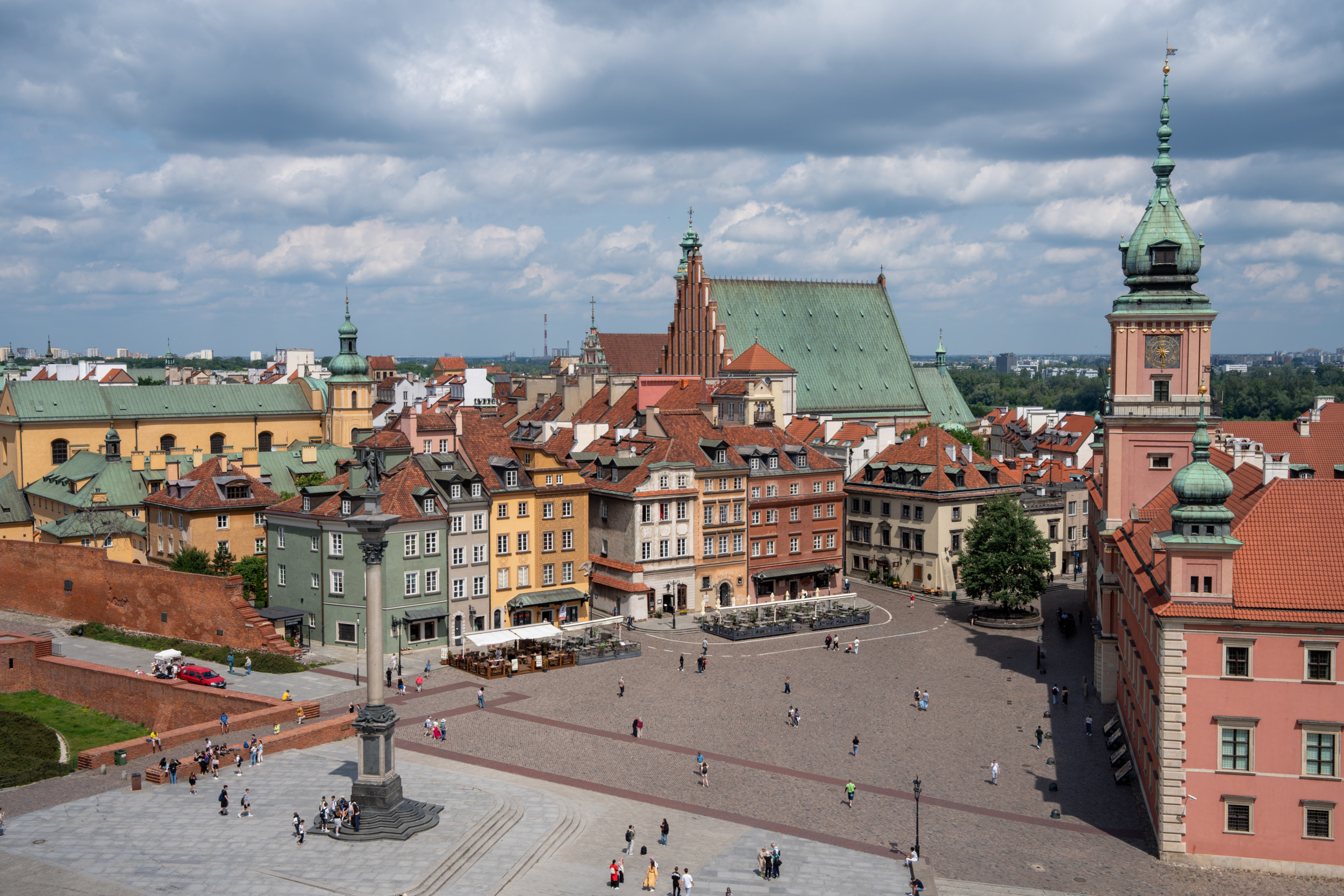 Warschau Sehenswürdigkeiten: Schlossplatz Warschau