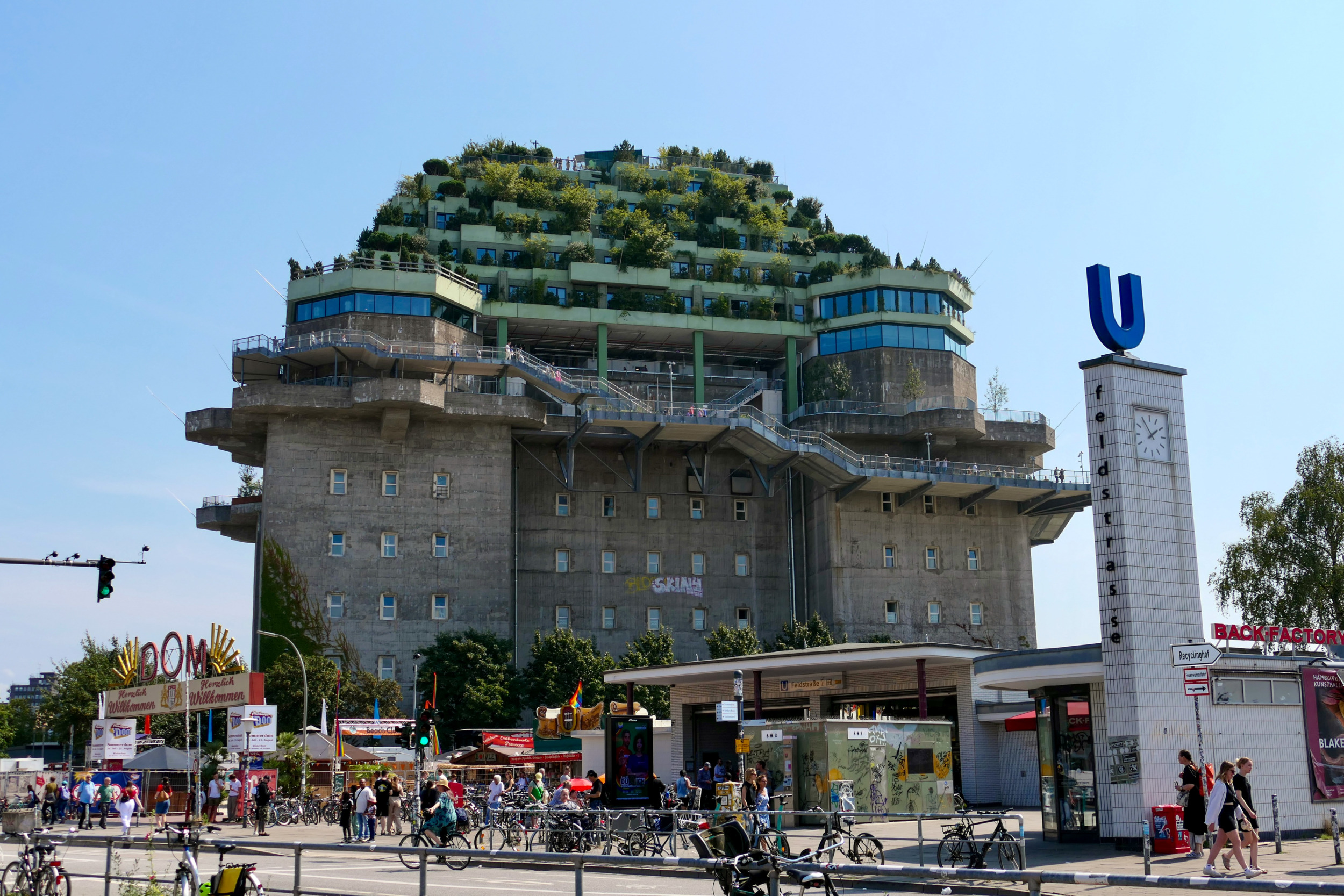 Grüner Bunker Hamburg