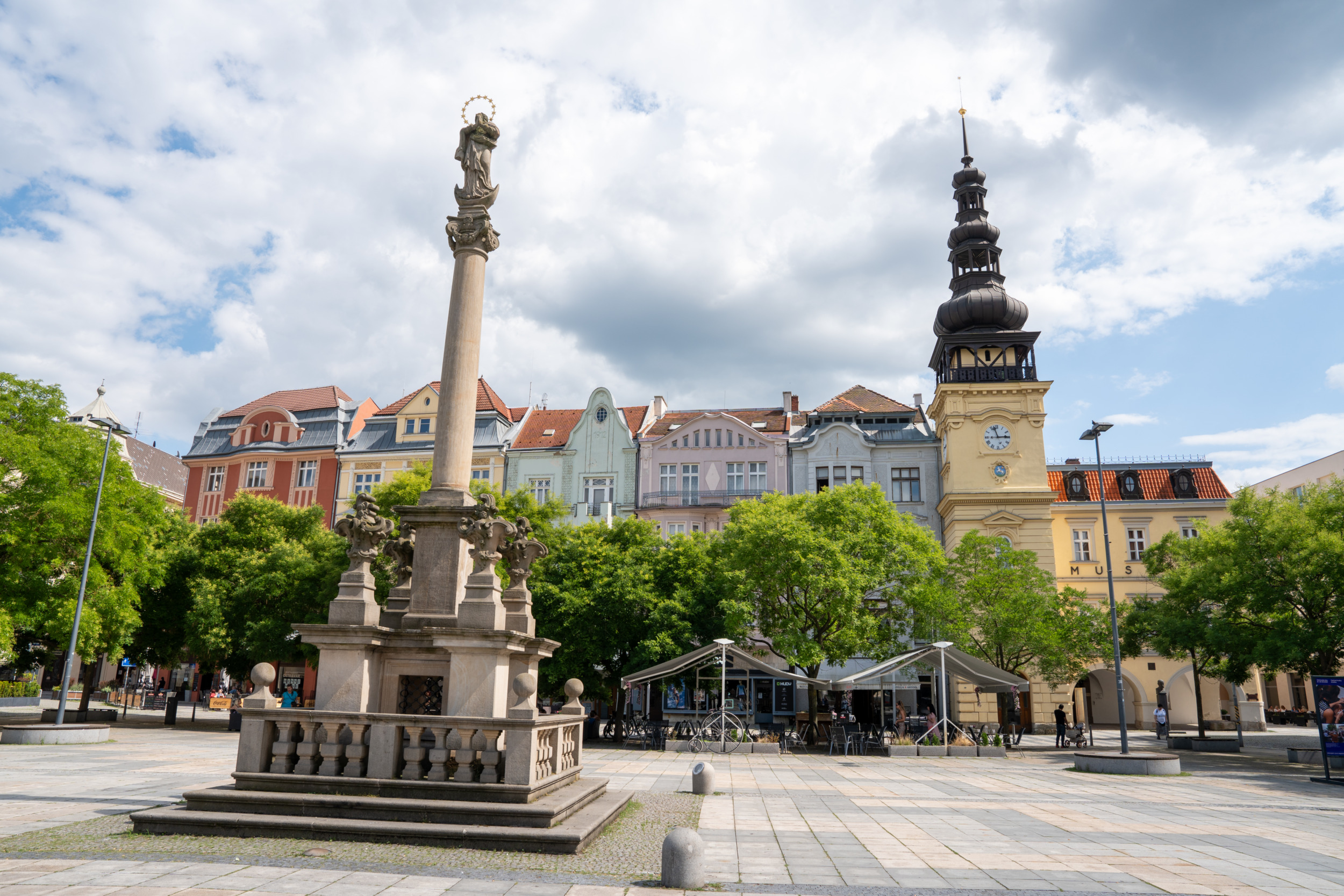 Ostrava Sehenswürdigkeiten: Masaryk-Platz