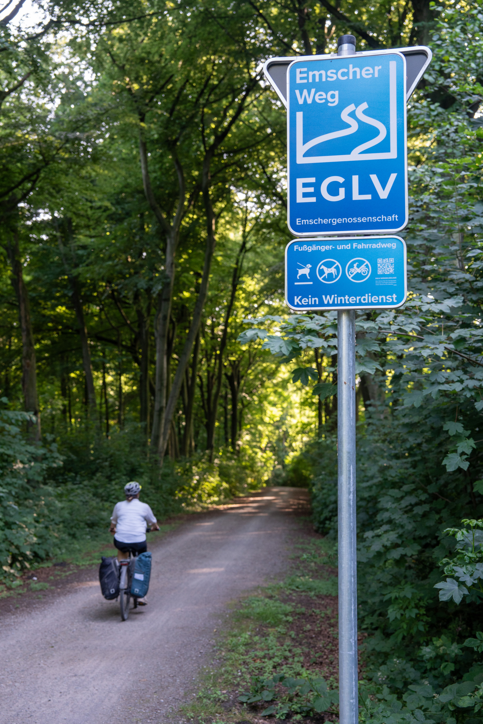 Wegweiser Emscher-Weg