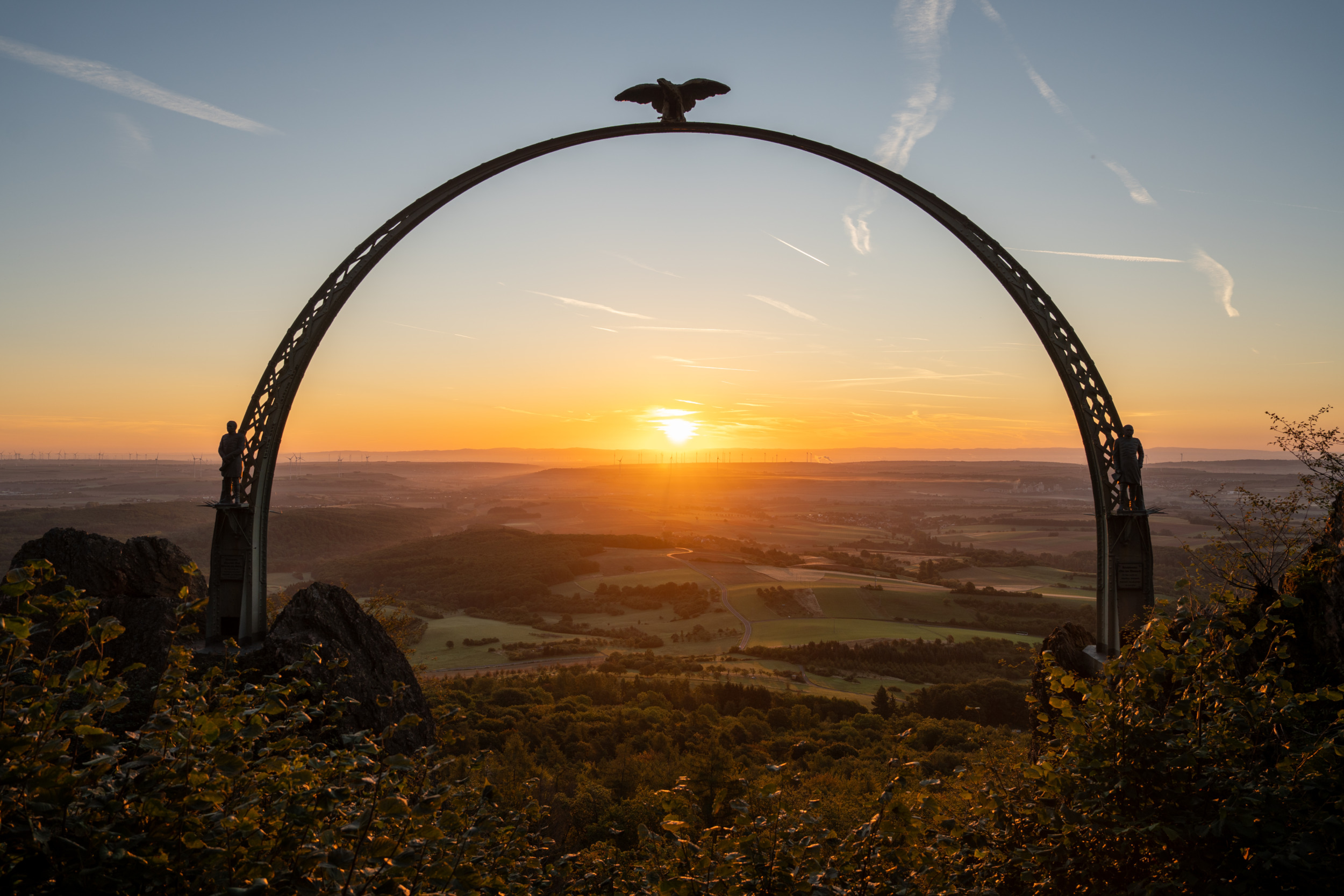 Adlerbogen Sonnenaufgang