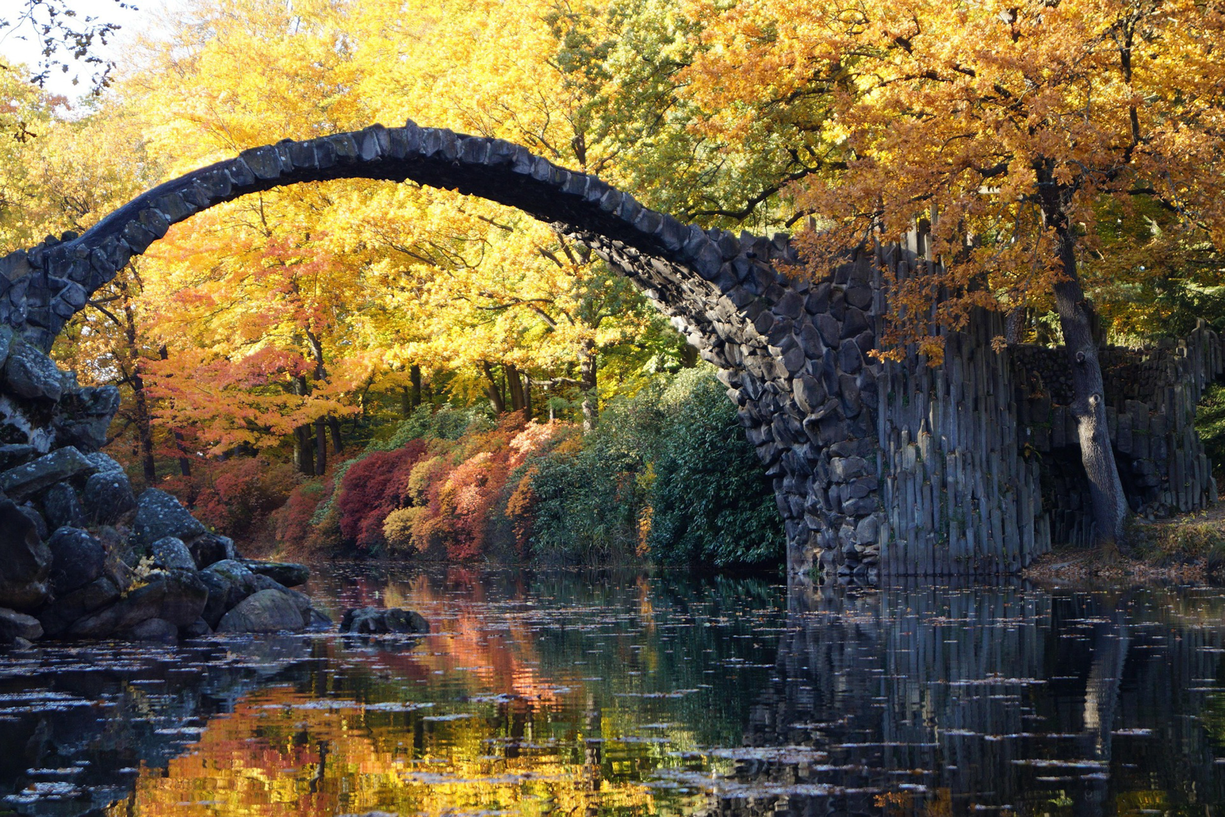 Rakotzbrücke Herbst