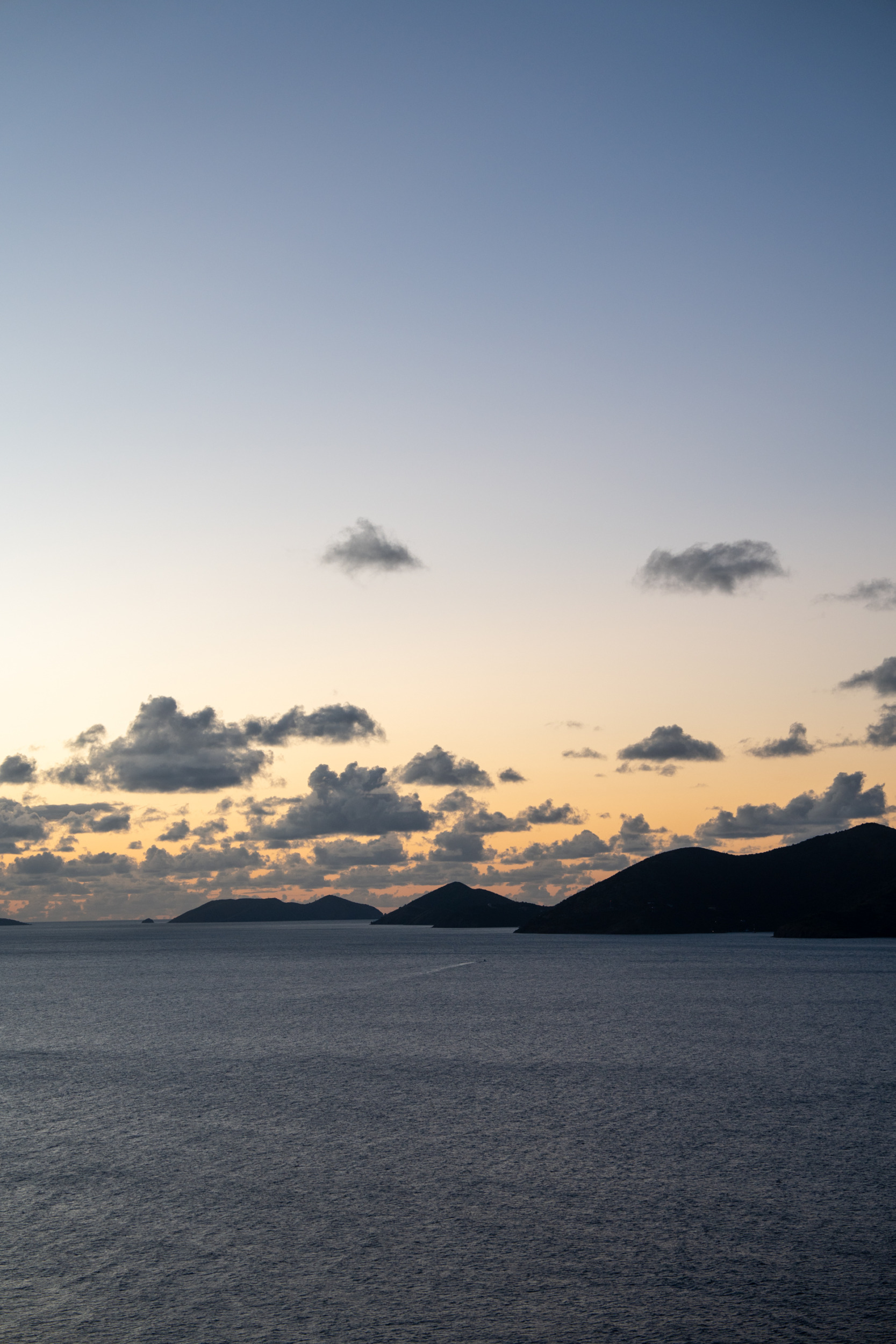 Sonnenuntergang Bananakeet BVI