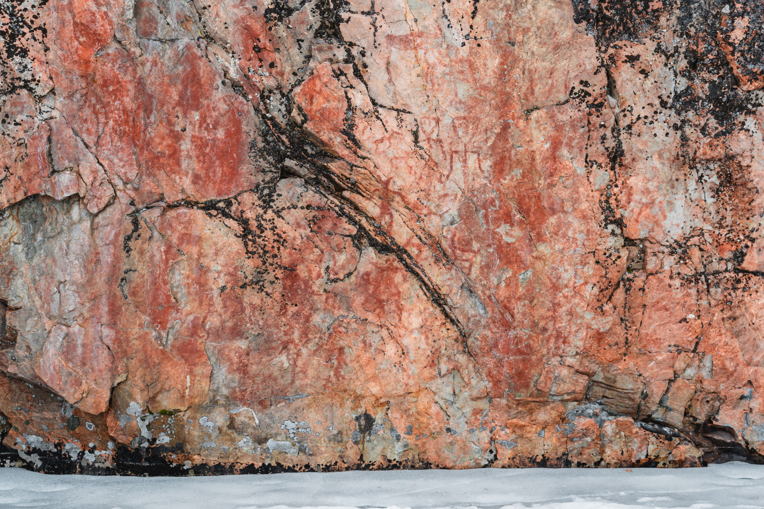 Felsmalereien im Hossa Nationalpark