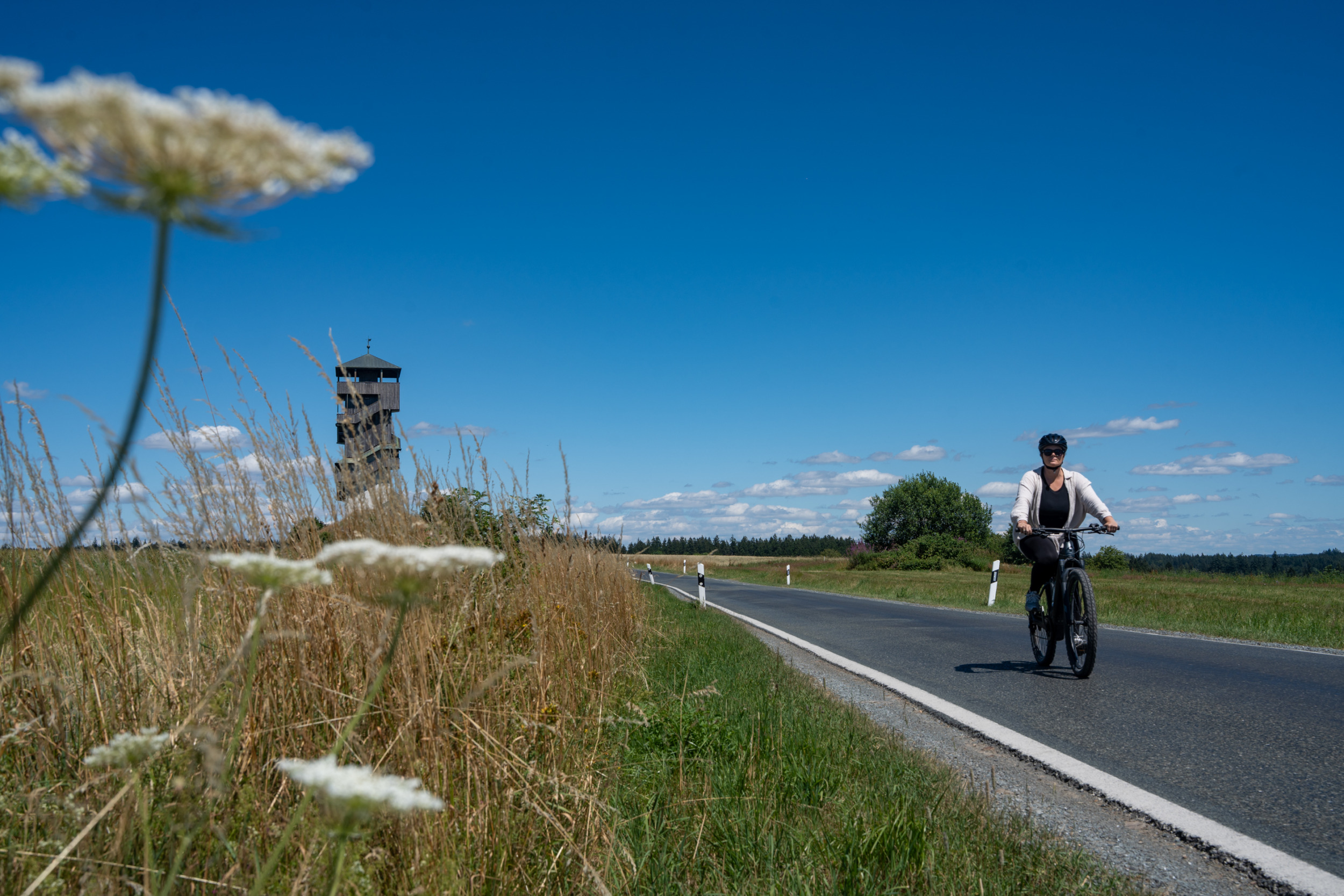 E-Bike im Frankenwald