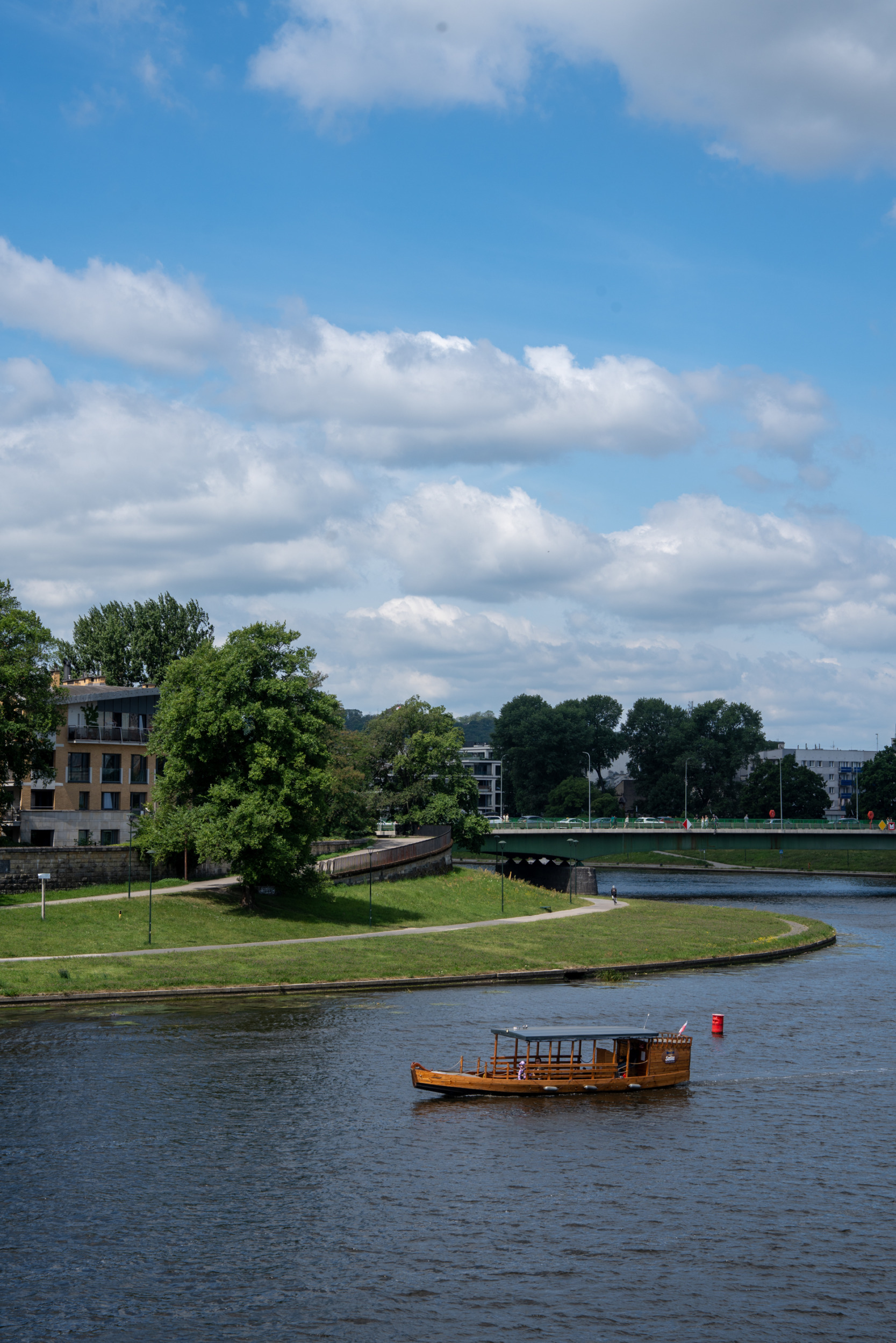Weichsel Promenade Krakau