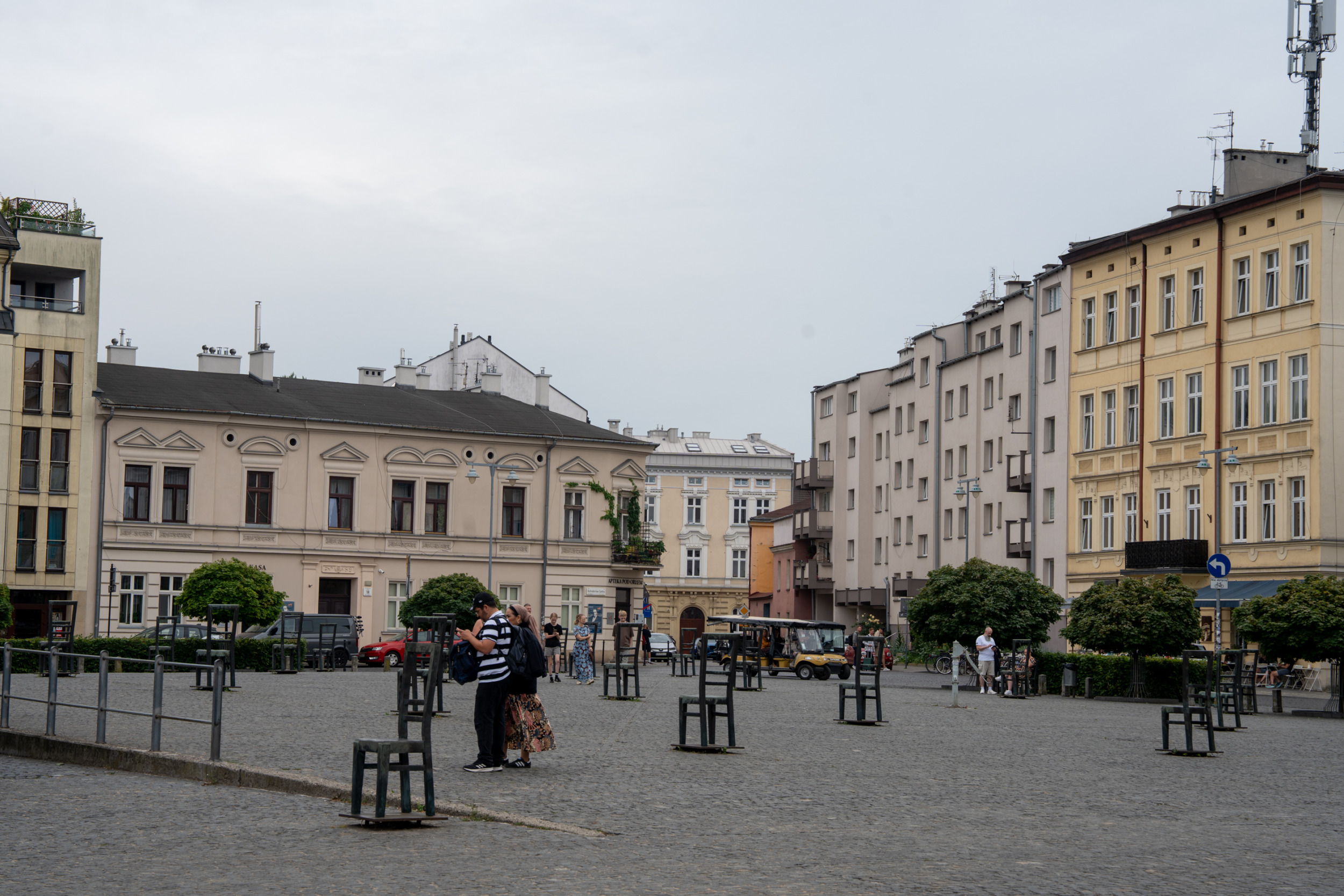 Platz der Ghettohelden Krakau