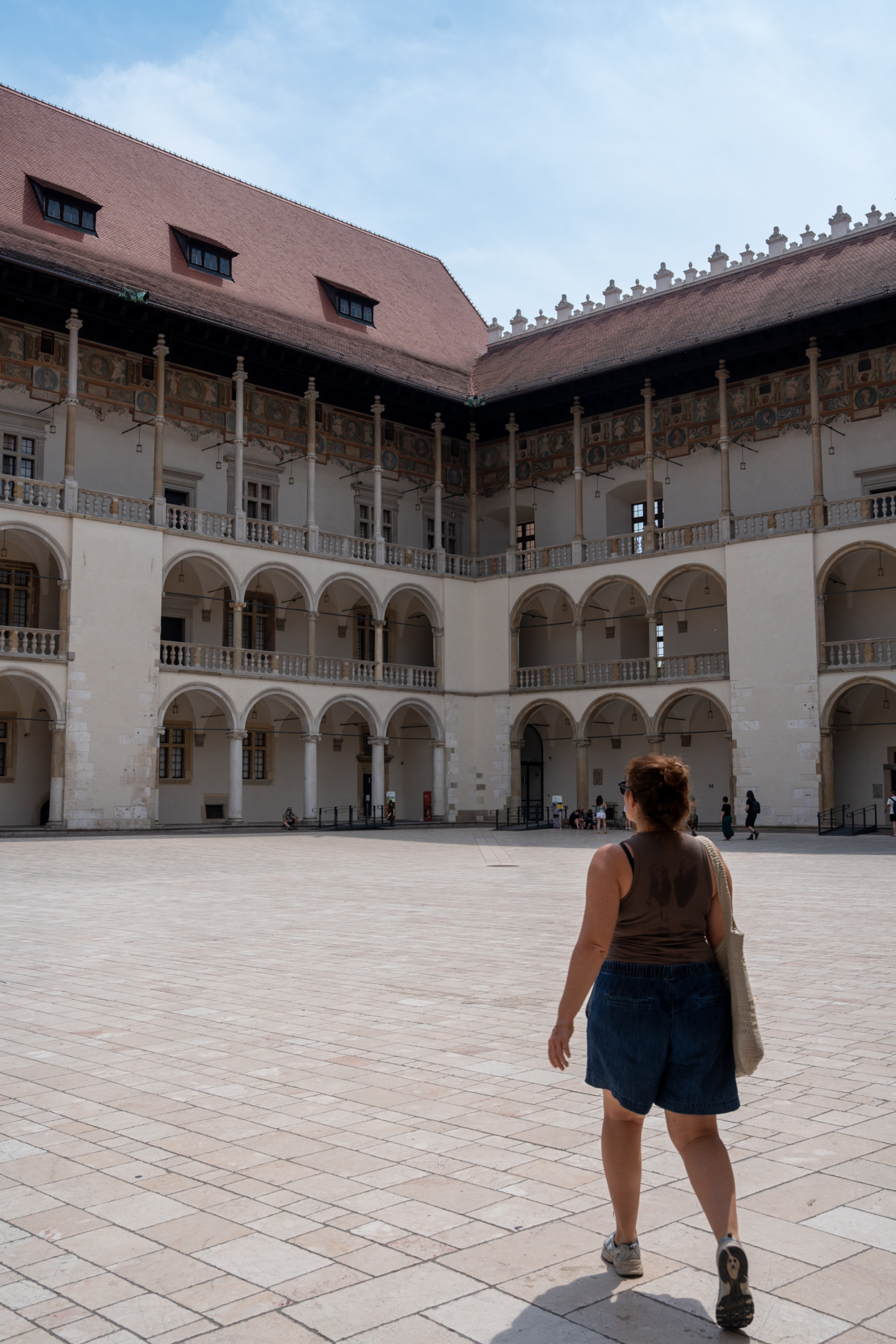Innenhof der Burg Wawel