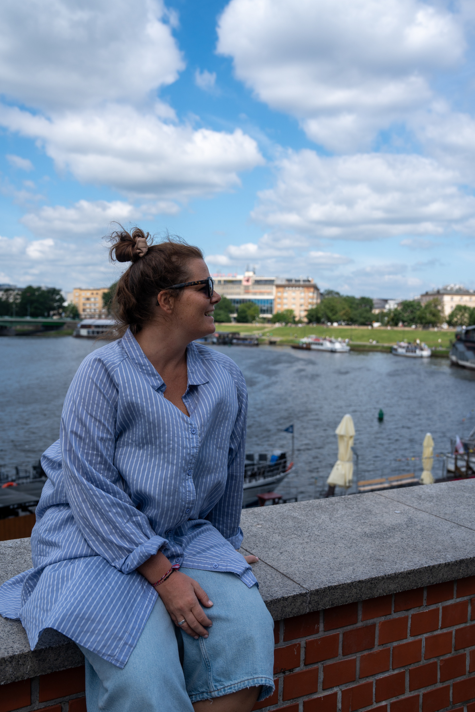 Weichsel Promenade Krakau