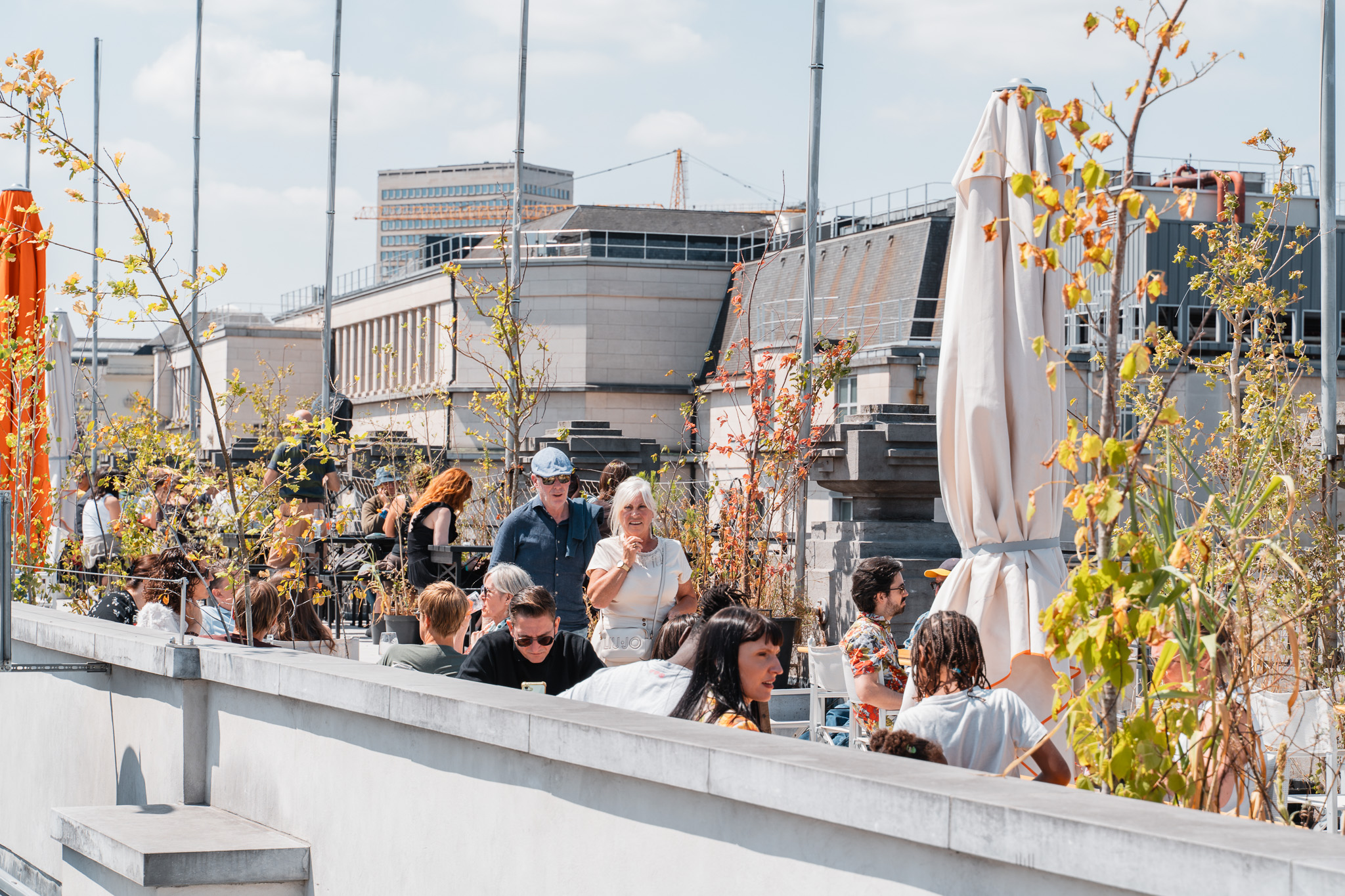 Bozar Rooftop in Brüssel
