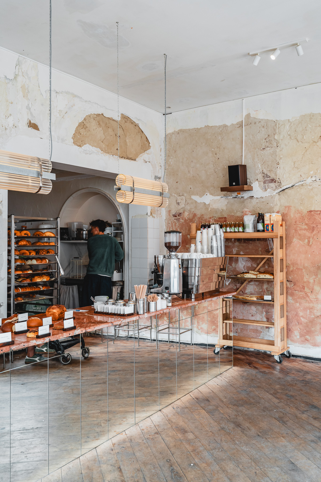 Das Café Grain Bakery in Ixelles, Brüssel