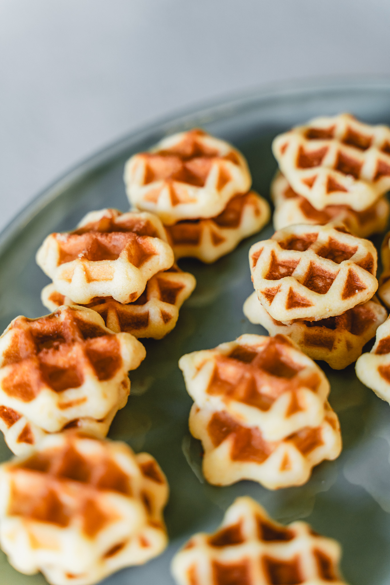 Mini-Waffeln im The Mila Hotel Brüssel