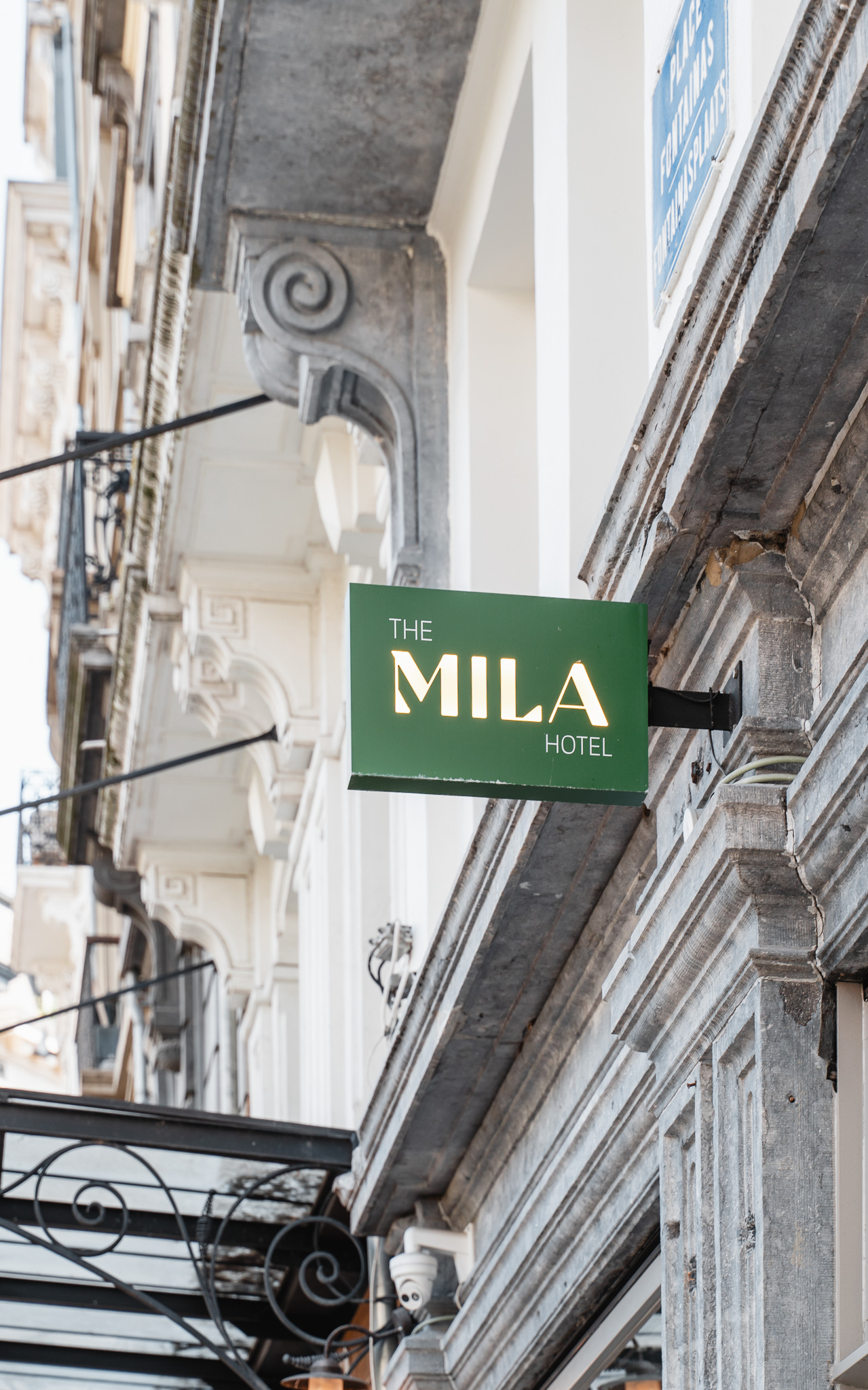 The Mila Hotel Fassade in Brüssel